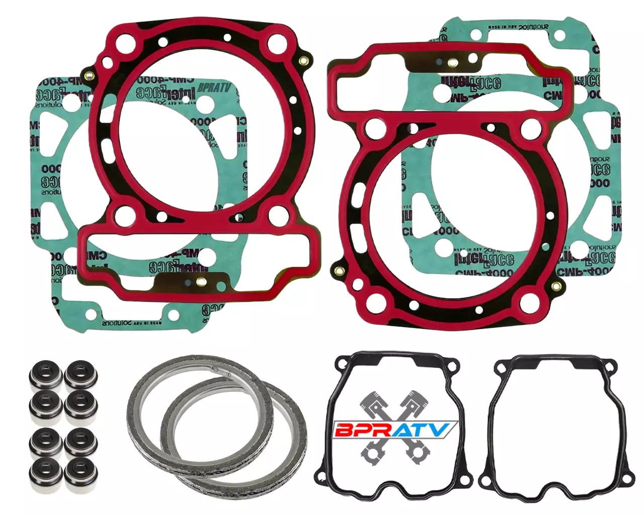 Commander 800 1000 Gasket Kit Complete Top Bottom End Gasket Seals Set H2O Pump! - Image 14