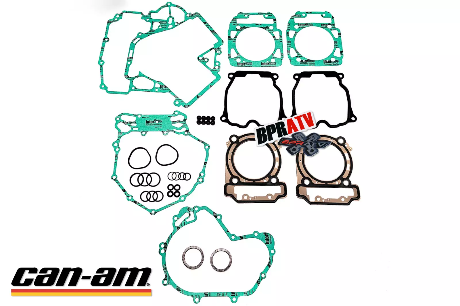 Commander 800 1000 Gasket Kit Complete Top Bottom End Gasket Seals Set H2O Pump! - Image 3