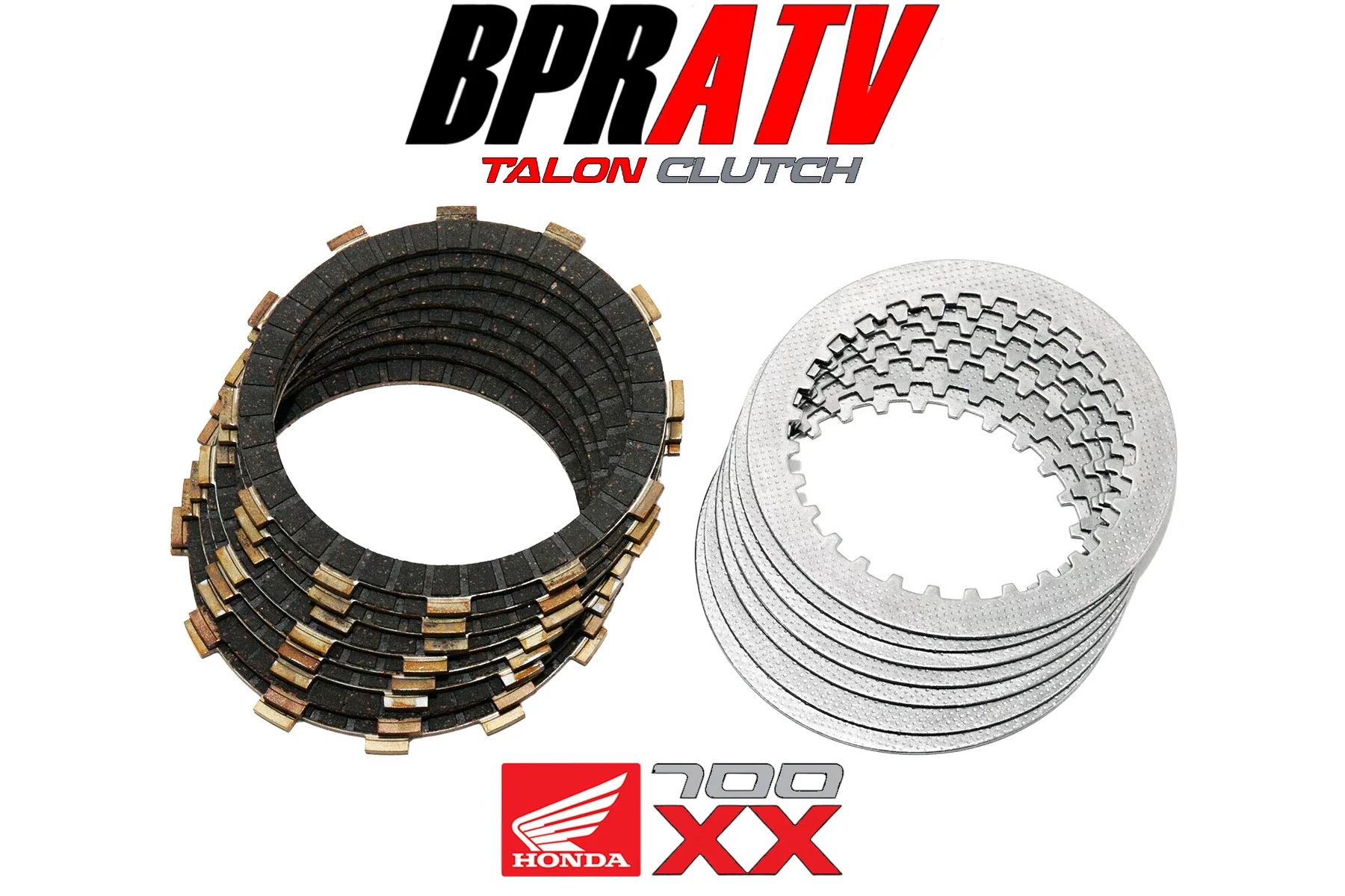 BPRATV Honda TRX700XX TRX 700XX Heavy Duty Steel Plate Fibers Springs Clutch Kit - Image 6