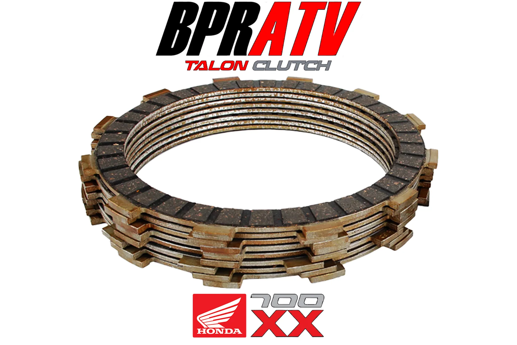 BPRATV Honda TRX700XX TRX 700XX Heavy Duty Steel Plate Fibers Springs Clutch Kit - Image 7