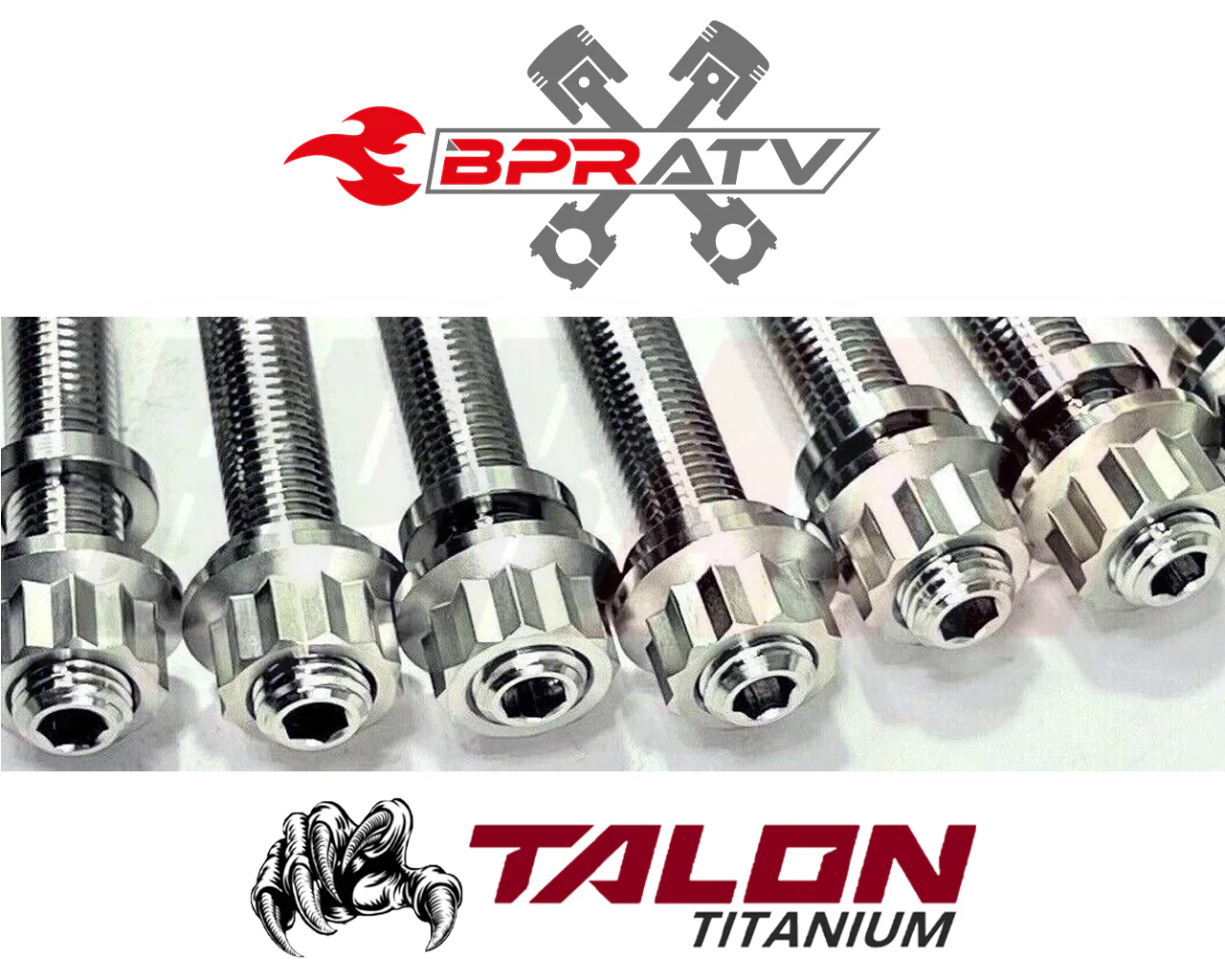 Polaris Ranger 700 800 X2 TITANIUM Cylinder Head Studs VERTEX Top End Gasket Kit - Image 5