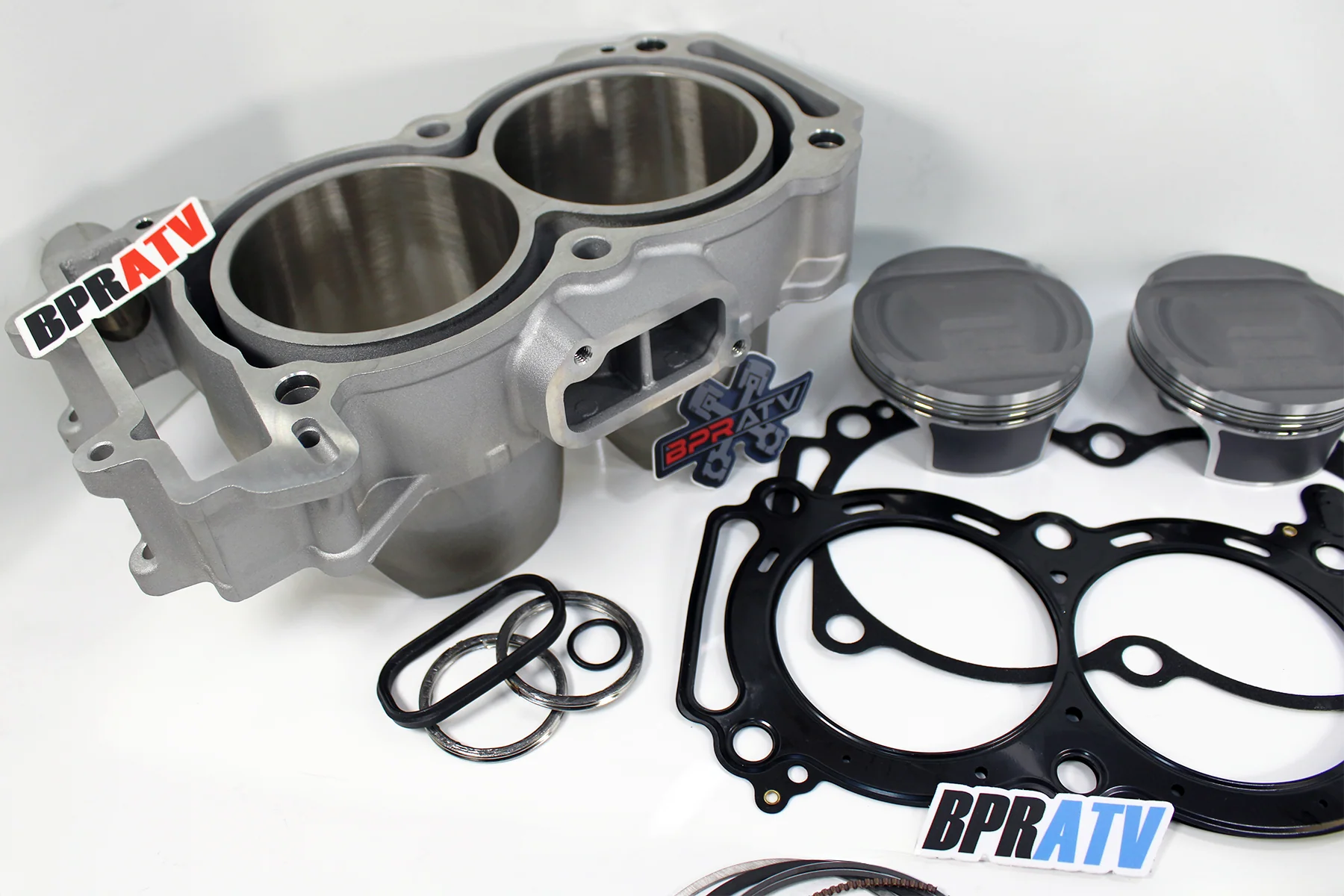 BPRATV Polaris RZR 900 XP XP 4 93mm Cylinder Pistons Top End Rebuild Kit '11-14 - Image 13