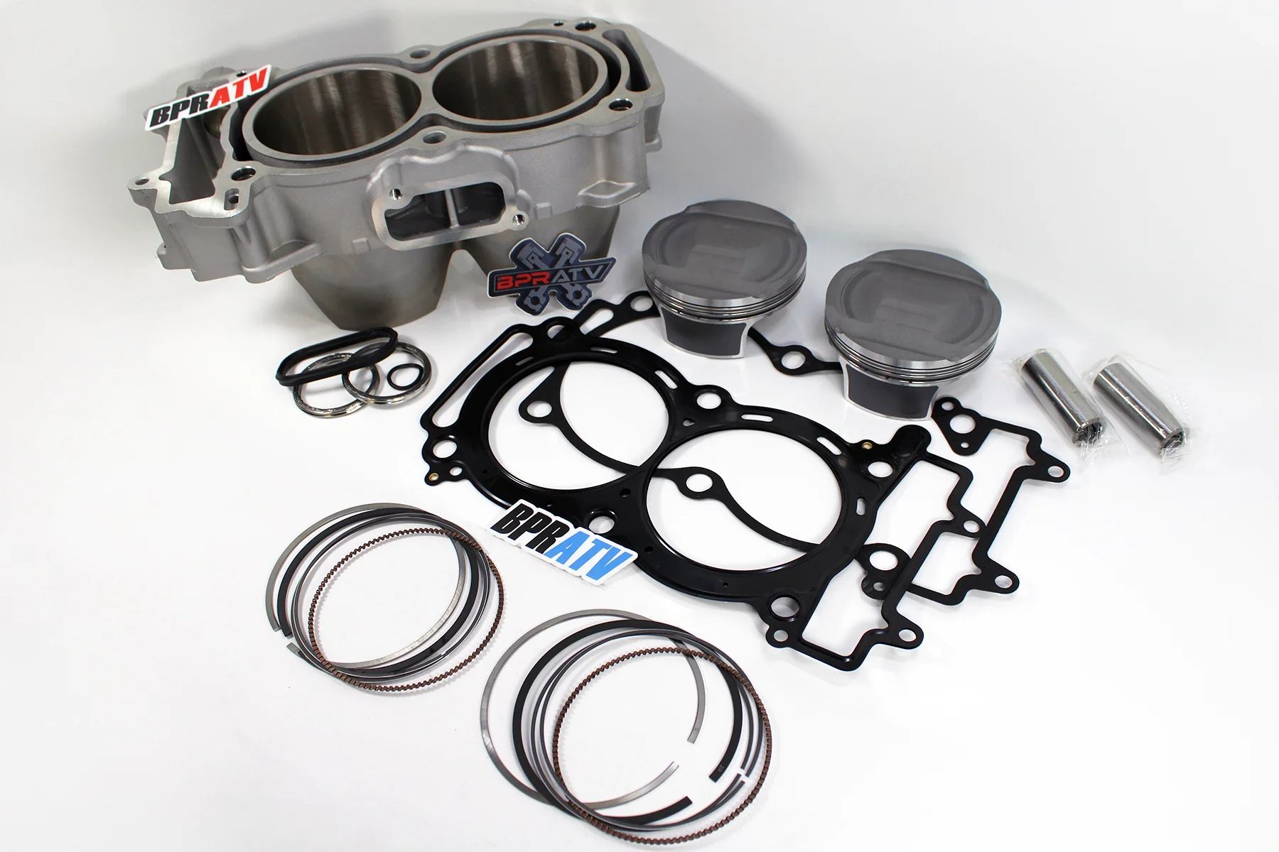 BPRATV Polaris RZR 900 XP XP 4 93mm Cylinder Pistons Top End Rebuild Kit '11-14 - Image 15