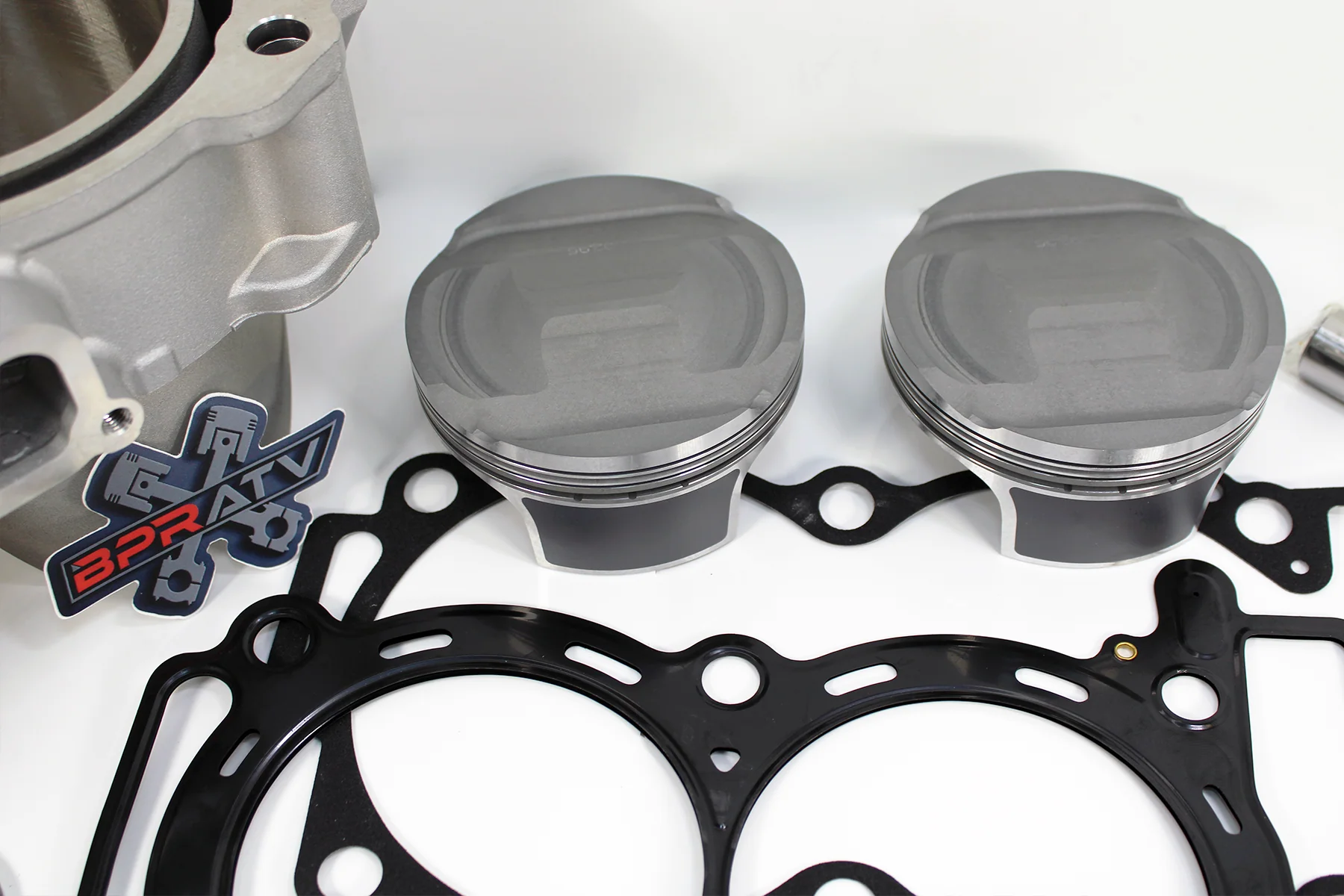 BPRATV Polaris RZR 900 XP XP 4 93mm Cylinder Pistons Top End Rebuild Kit '11-14 - Image 19