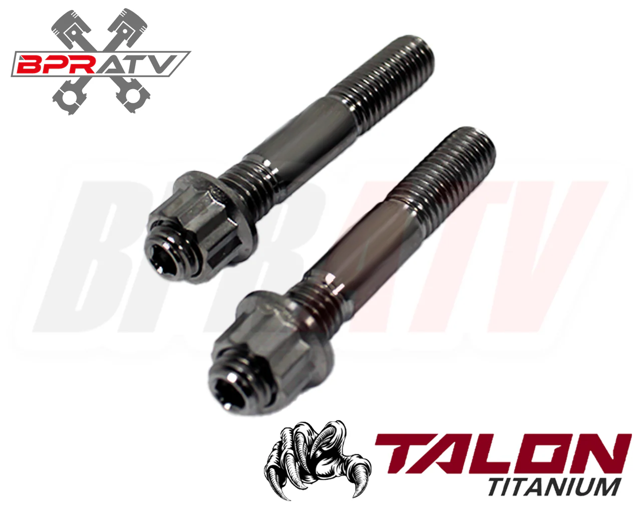 BPRATV TITANIUM Exhaust Studs Manifold Gasket Repair Kit HONDA TRX450R TRX 450R - Image 6
