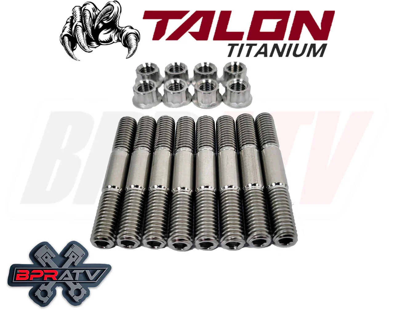 BPRATV TITANIUM Exhaust Studs Manifold Gasket Repair Kit Yamaha YZFR6 YZF R6 06+ - Image 10