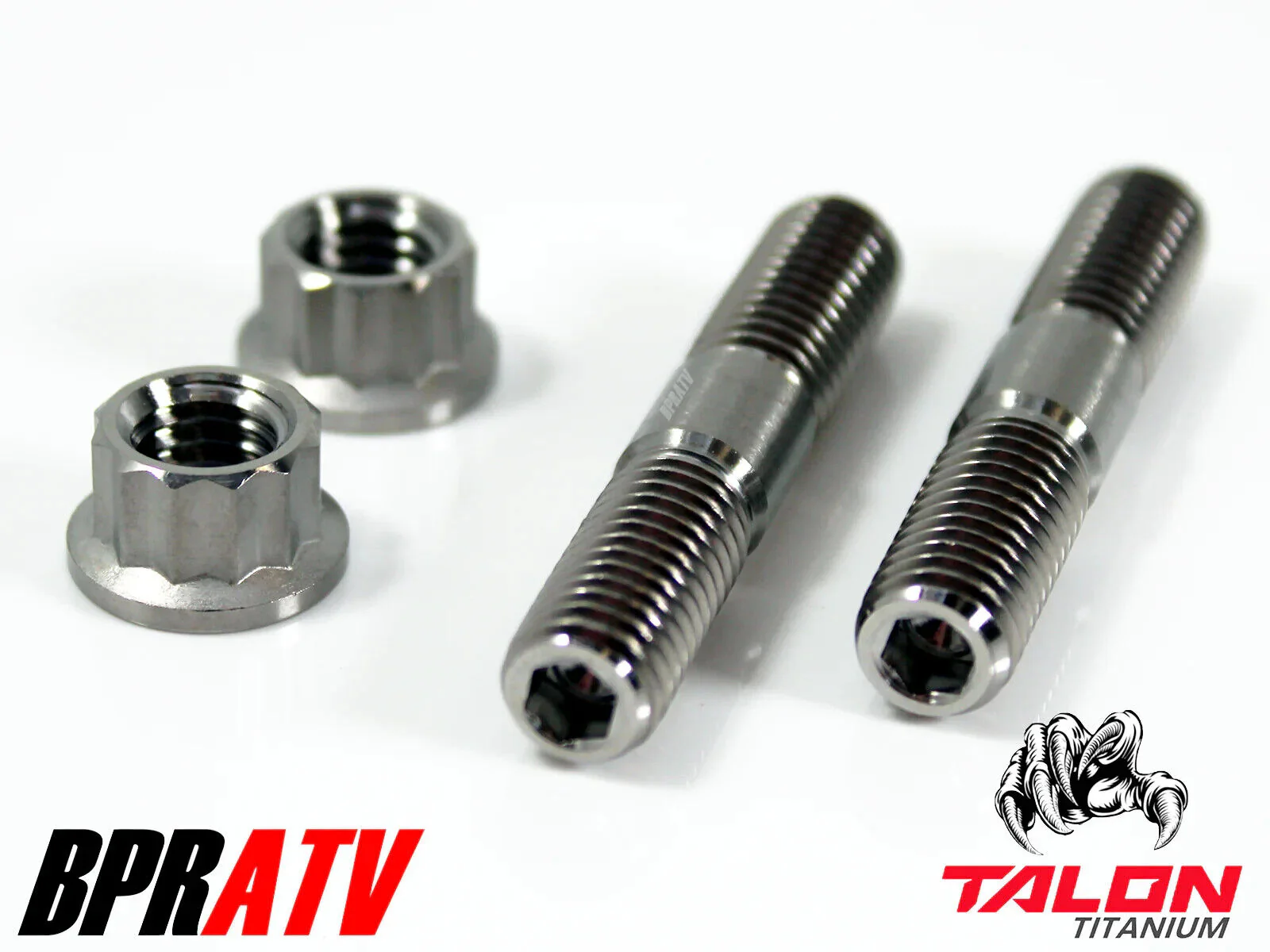 BPRATV TITANIUM Exhaust Studs Manifold Gasket Repair Kit Yamaha YZFR6 YZF R6 06+ - Image 15