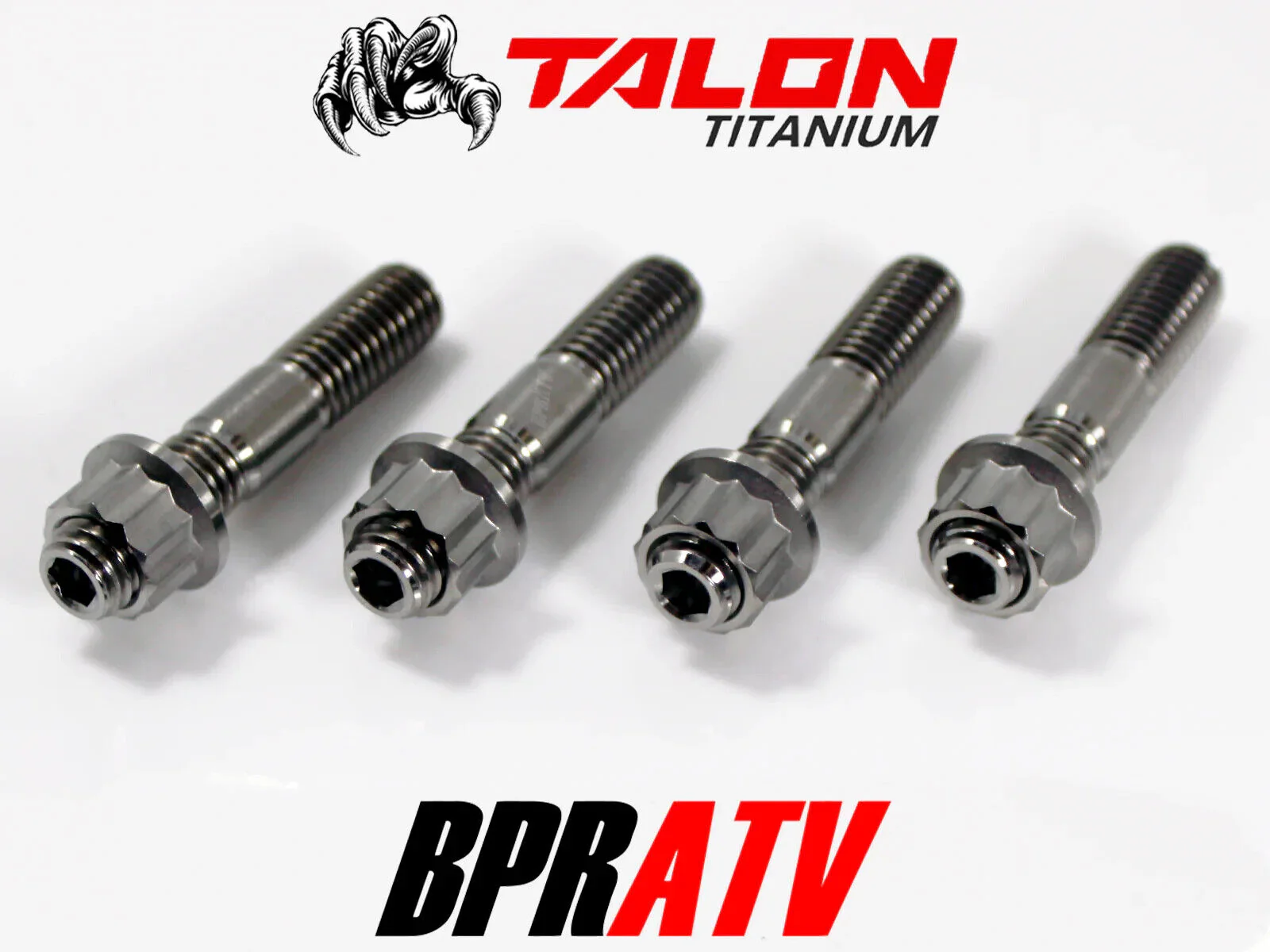 BPRATV TITANIUM Exhaust Studs Manifold Gasket Repair Kit Yamaha YZFR6 YZF R6 06+ - Image 2