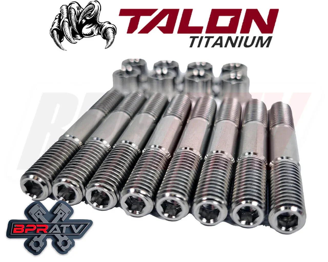 BPRATV TITANIUM Exhaust Studs Manifold Gasket Repair Kit Yamaha YZFR6 YZF R6 06+ - Image 8