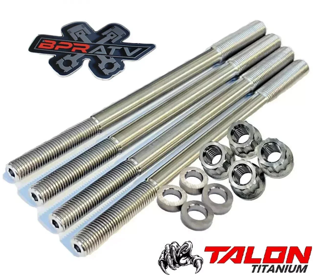 BPRATV Titanium Head & Cylinder Stud Kit Yamaha Raptor 700 Rhino Grizzly Kodiak - Image 8