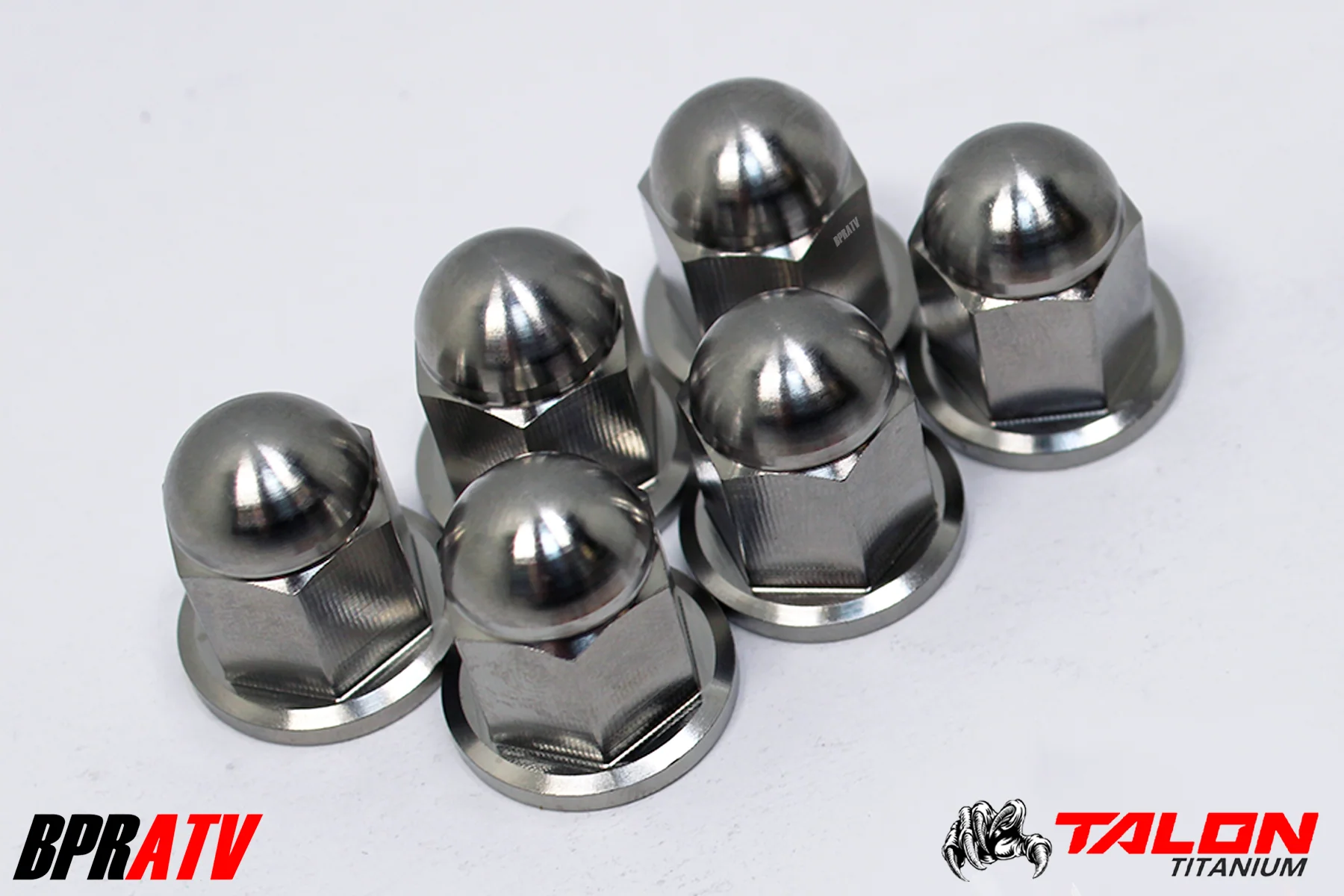 BPRATV Titanium Yamaha YZ250 YZ 250 Top End Cylinder Head Acorn Cap Nuts Kit Set - Image 16