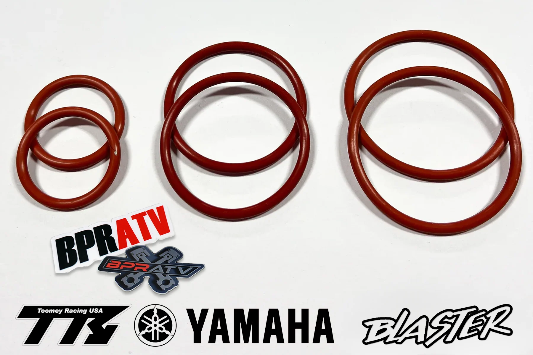 BPRATV Toomey B1 Exhaust Pipe O-Ring Set O Rings Repair Kit Yamaha Blaster RZ350 - Image 13