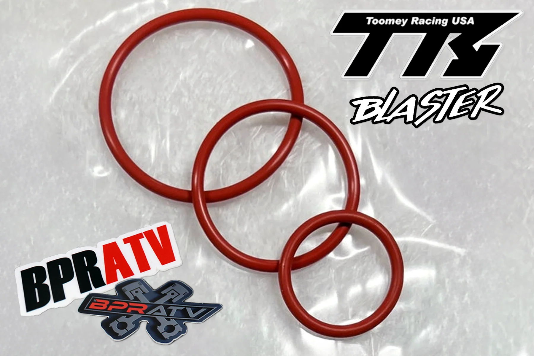 BPRATV Toomey B1 Exhaust Pipe O-Ring Set O Rings Repair Kit Yamaha Blaster RZ350 - Image 3