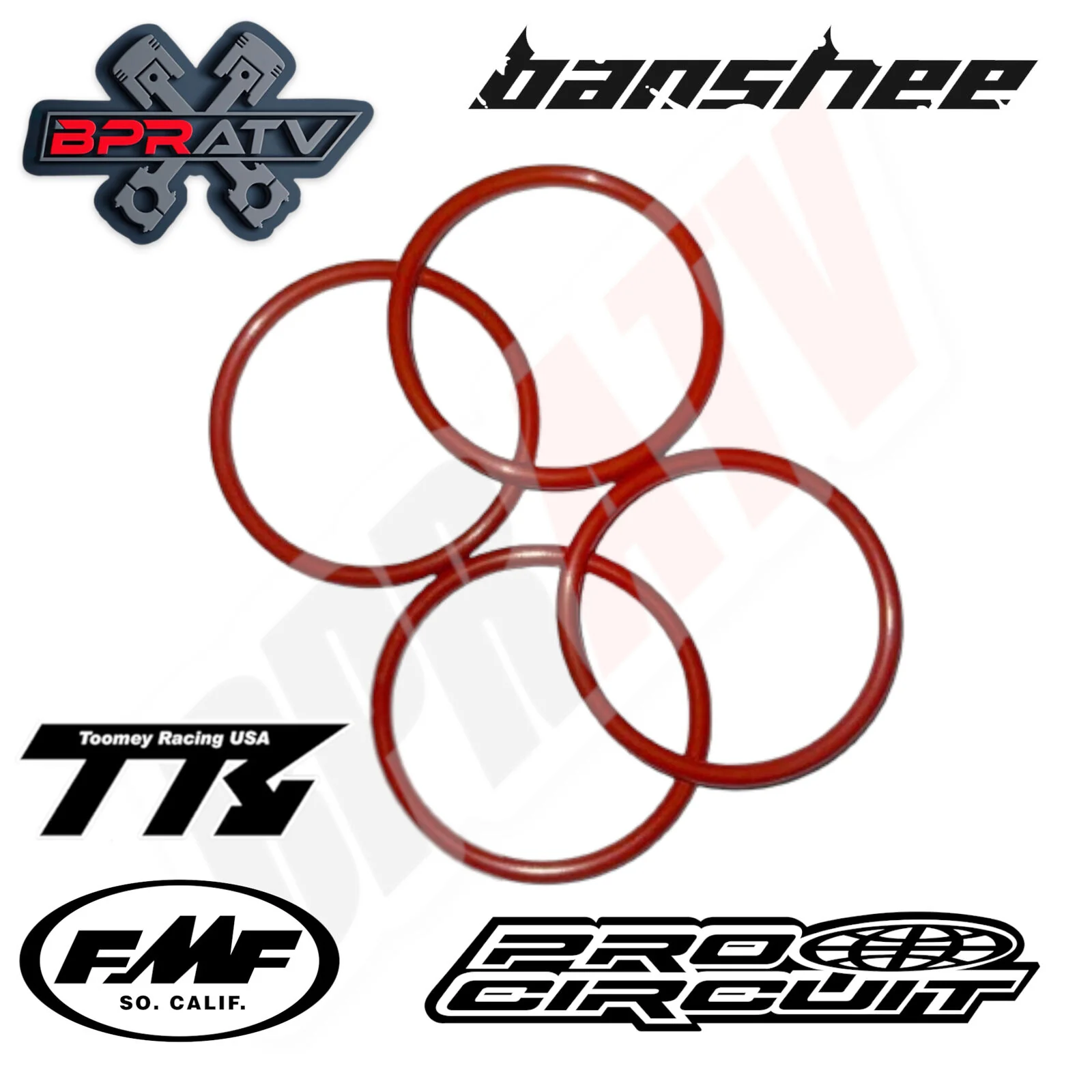 BPRATV Toomey Exhaust Pipe O-Ring Repair Kit for Yamaha Banshee (T4/T5/T6) Pipes - Image 19