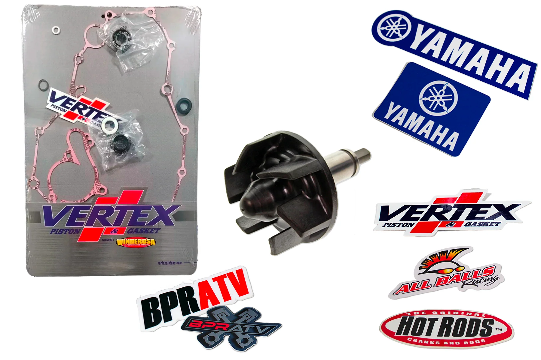 BPRATV Water Pump Rebuild Kit CNC Billet Impeller YFZ450R YFZ 450R/X Seal Gasket - Image 10