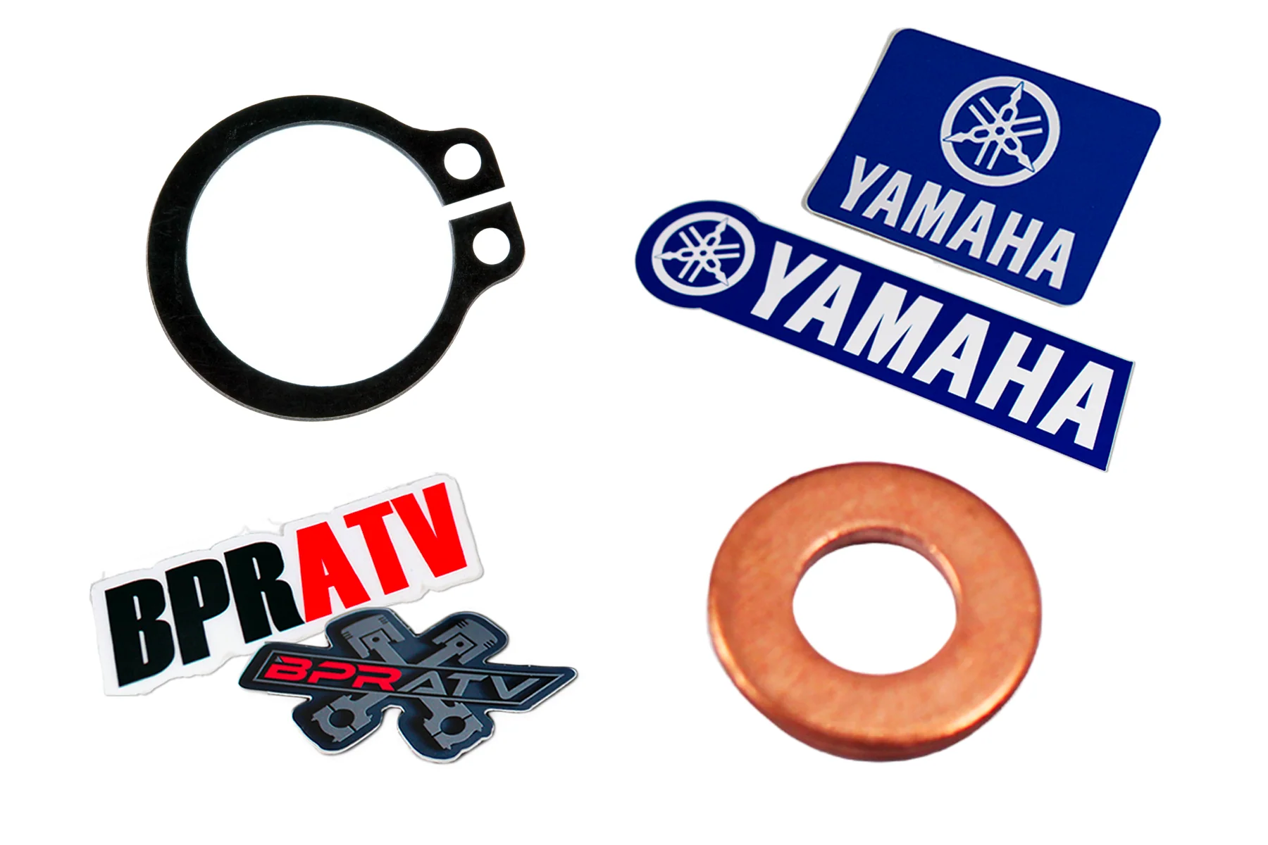 BPRATV Water Pump Rebuild Kit CNC Billet Impeller YFZ450R YFZ 450R/X Seal Gasket - Image 15