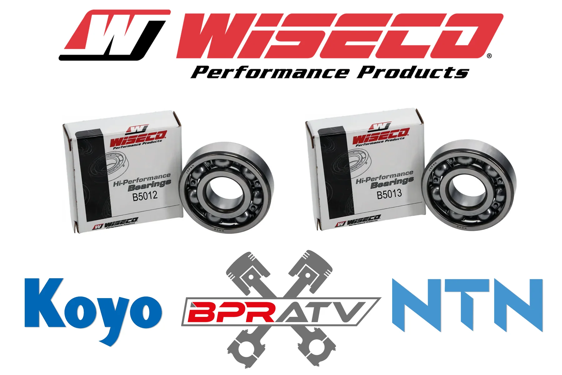 Yamaha YFZ450 95mm Stock Cylinder Wiseco Piston & Crank Motor Engine Rebuild Kit - Image 12