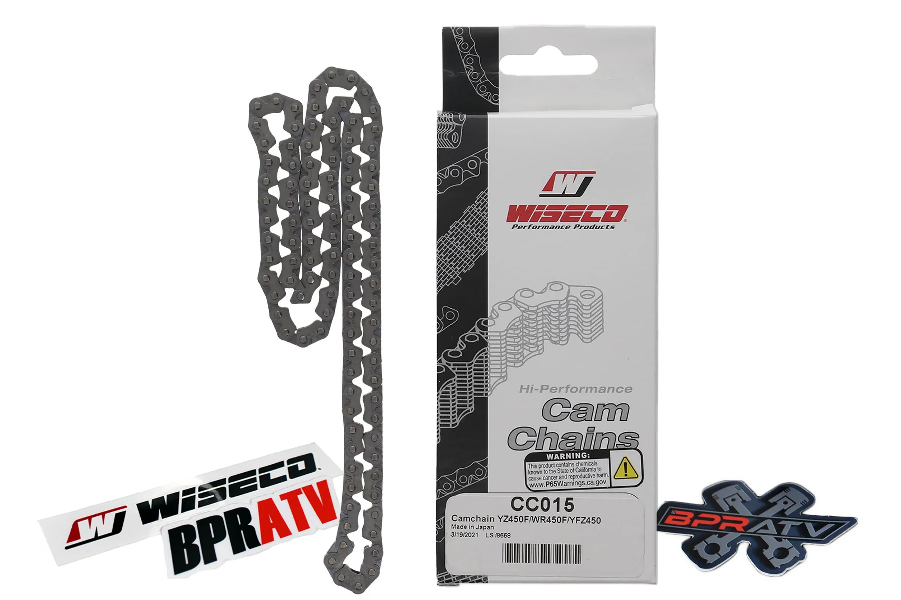 Yamaha YFZ450 95mm Stock Cylinder Wiseco Piston & Crank Motor Engine Rebuild Kit - Image 13