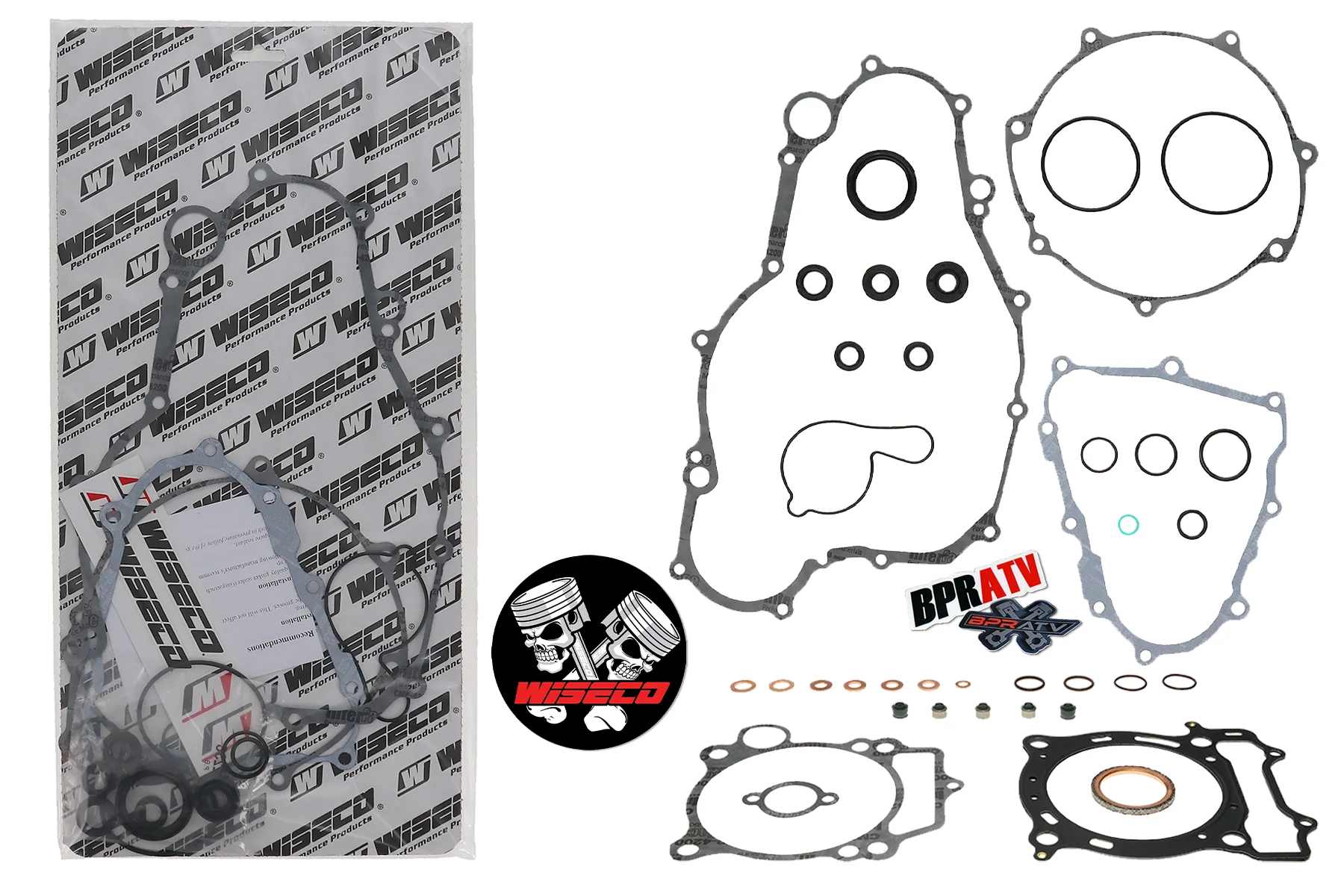 Yamaha YFZ450 95mm Stock Cylinder Wiseco Piston & Crank Motor Engine Rebuild Kit - Image 16
