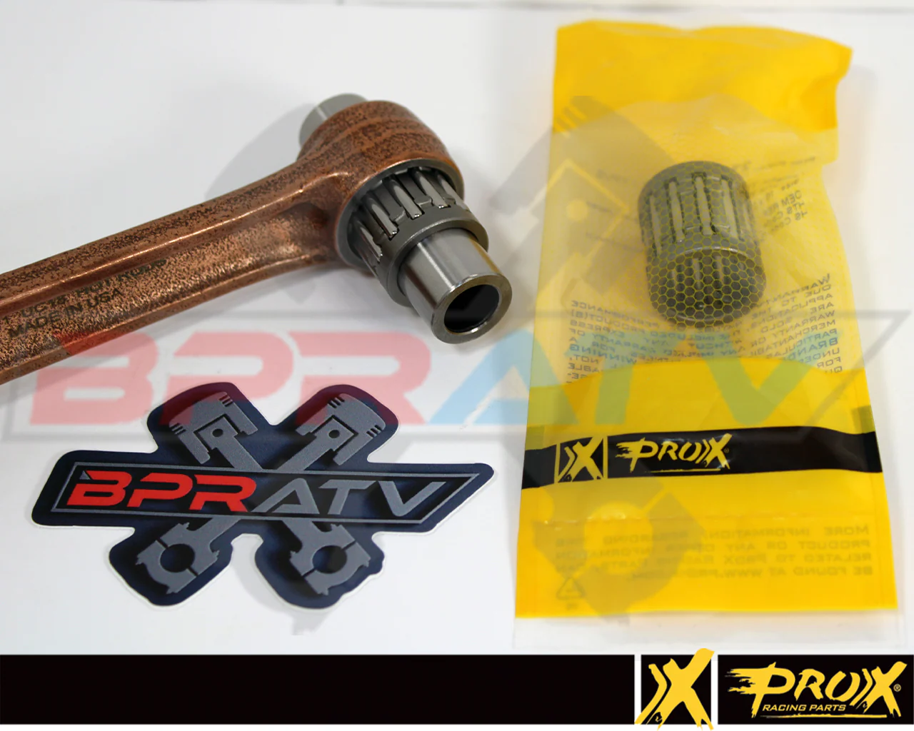 BPRATV Yamaha Banshee 350 64mm Top End Rebuild Kit ProX Pistons Bearings Cometic - Image 13