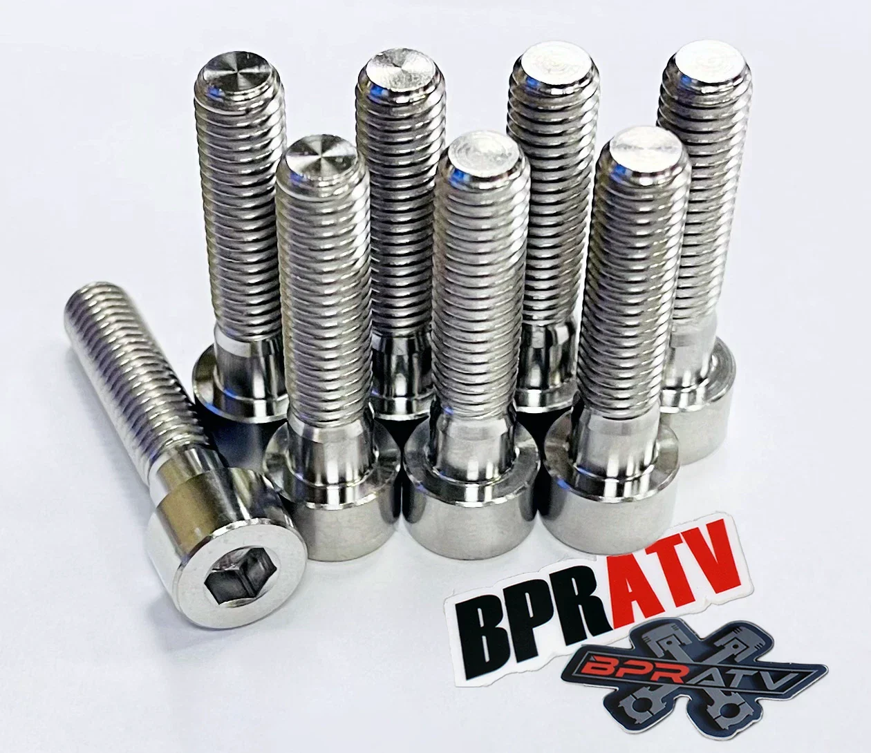 Yamaha Banshee 350 Side Cover Bolts Titanium Left & Right Engine Cover Bolt Kit! - Image 12