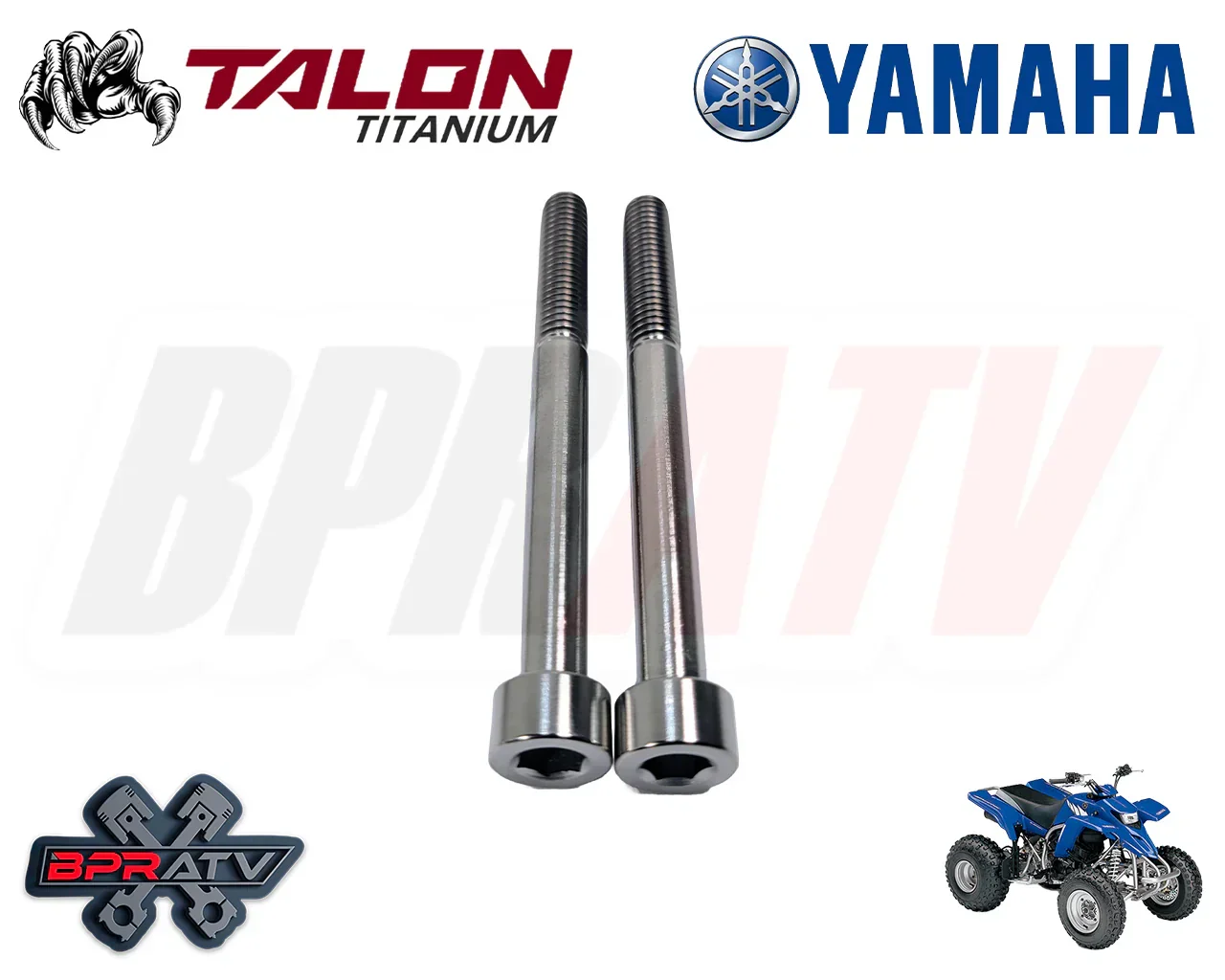 Yamaha Banshee 350 Side Cover Bolts Titanium Left & Right Engine Cover Bolt Kit! - Image 20
