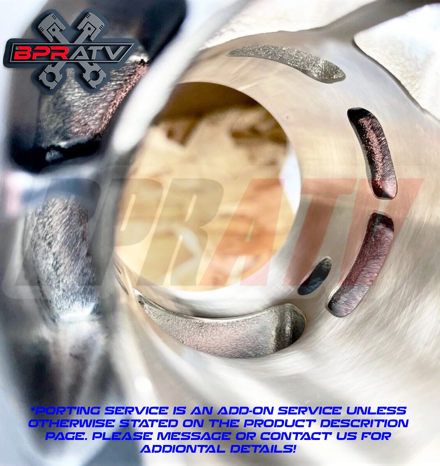 BPRATV Yamaha Banshee 66mm 370 Cylinder Pro X Pistons Gasket Top End Rebuild Kit - Image 17