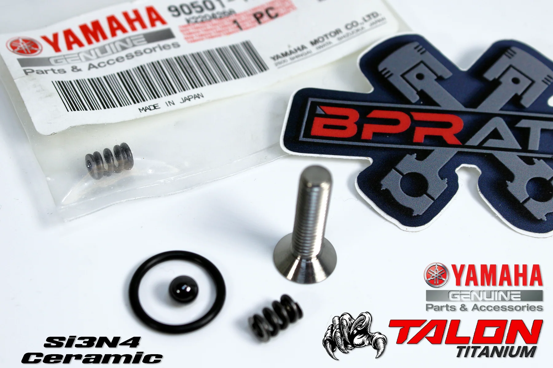 BPRATV Yamaha Banshee Kick Starter Repair Upgrade Kit Titanium Bolt Ceramic Ball - Image 13