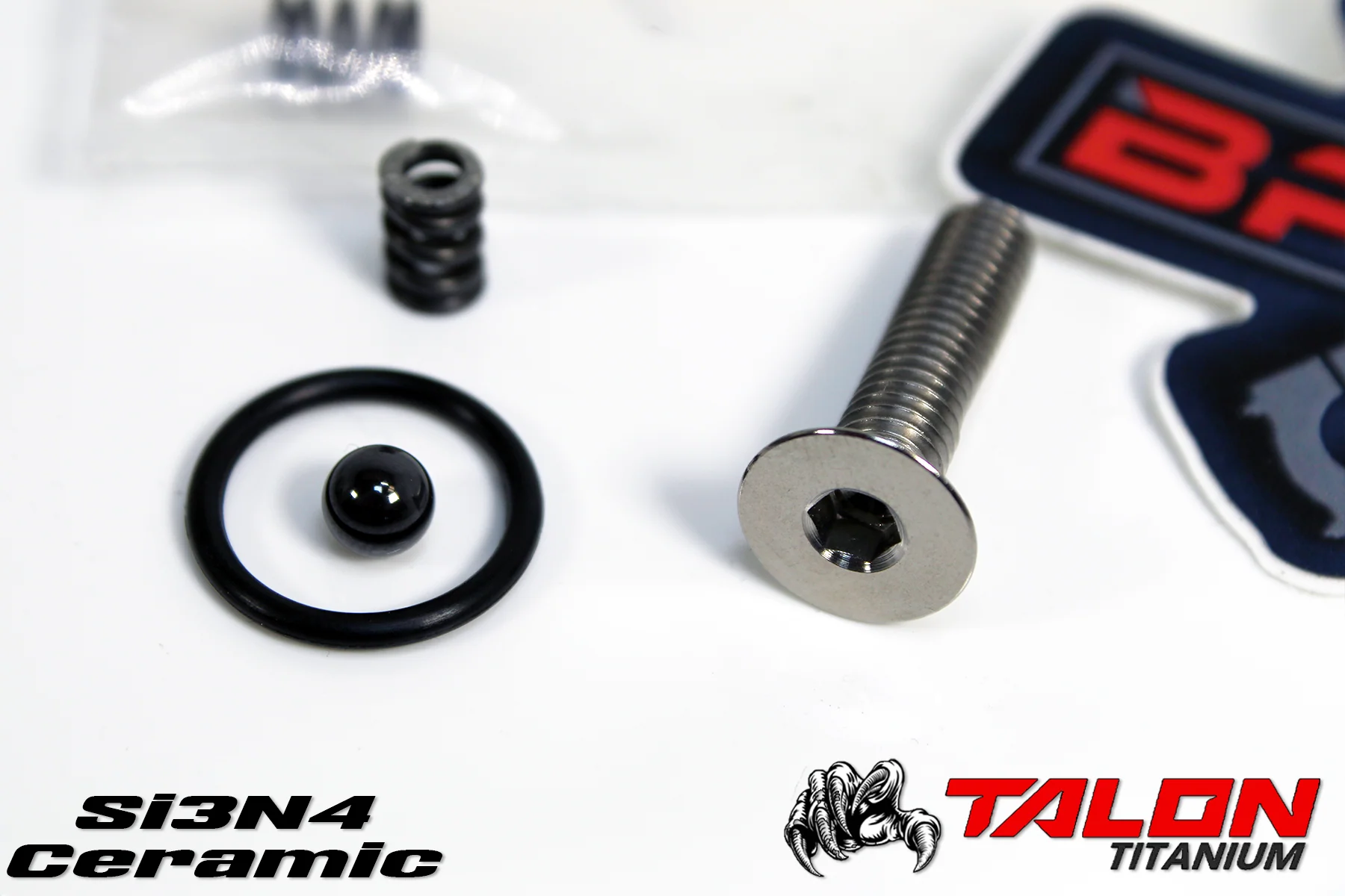 BPRATV Yamaha Banshee Kick Starter Repair Upgrade Kit Titanium Bolt Ceramic Ball - Image 8