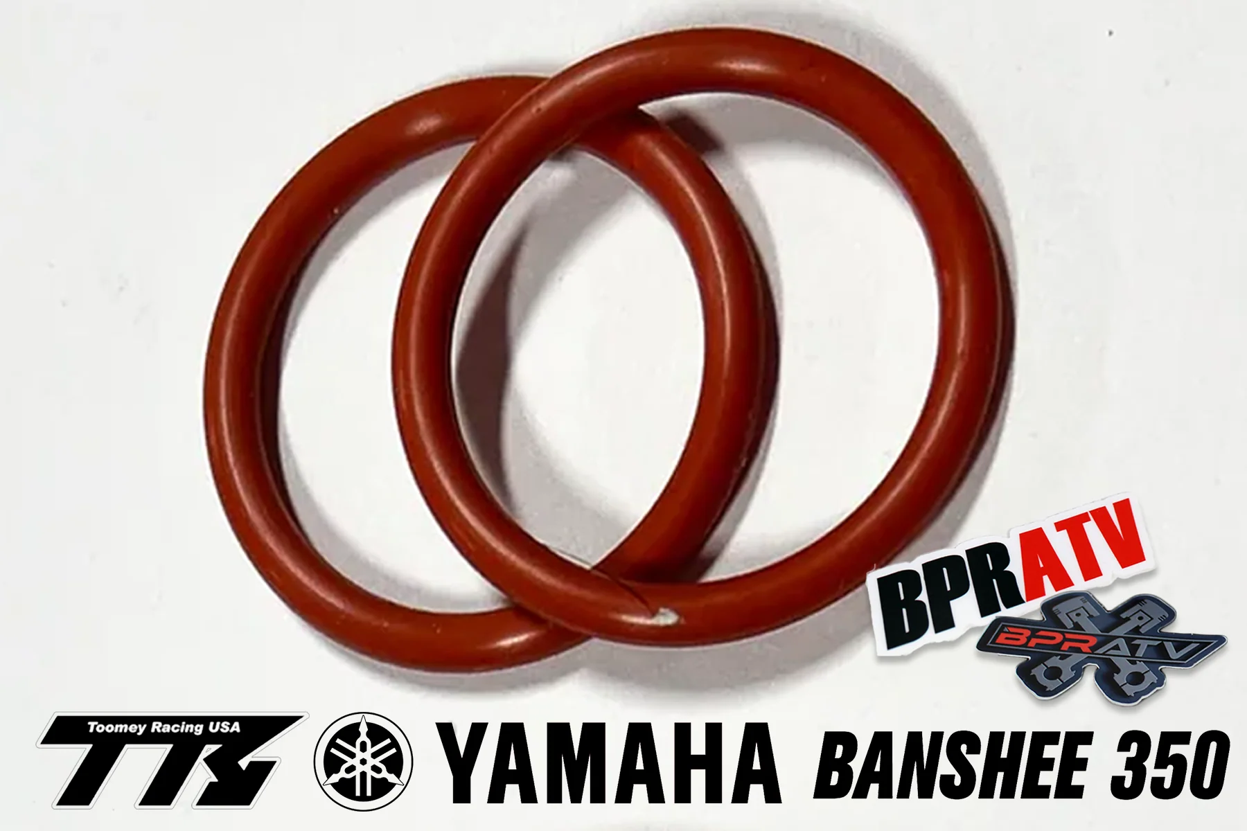 BPRATV Yamaha Banshee Toomey T4 T5 T6 Exhaust Pipes O-Ring Set ORings Repair Kit - Image 10
