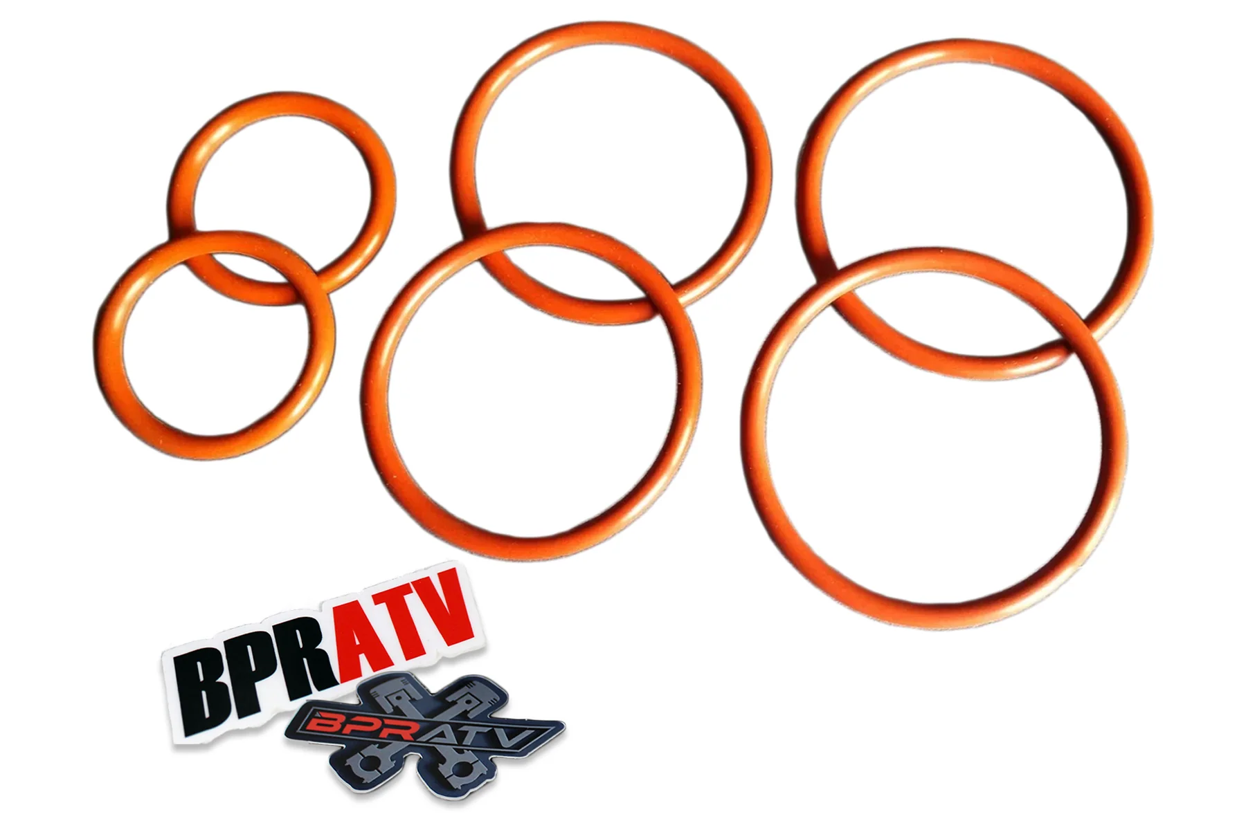 BPRATV Yamaha Banshee Toomey T4 T5 T6 Exhaust Pipes O-Ring Set ORings Repair Kit - Image 11