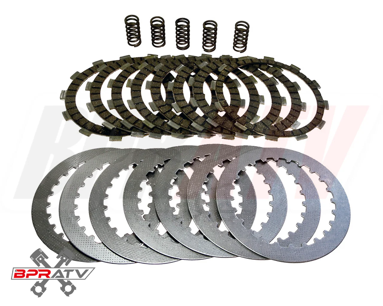 BPRATV Yamaha Banshee YFZ 350 Heavy Duty Steel Fibers Springs 8 Plate Clutch Kit - Image 20