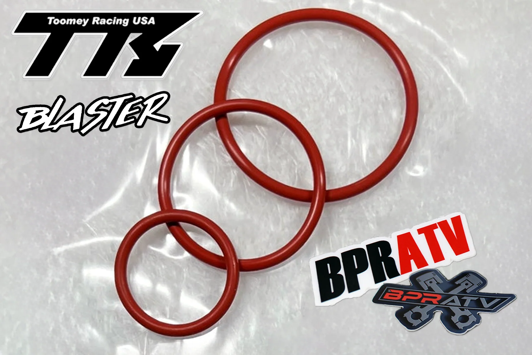 BPRATV Yamaha Blaster 200 Toomey B1 Exhaust Pipes O-Ring Set O Rings Repair Kit - Image 12