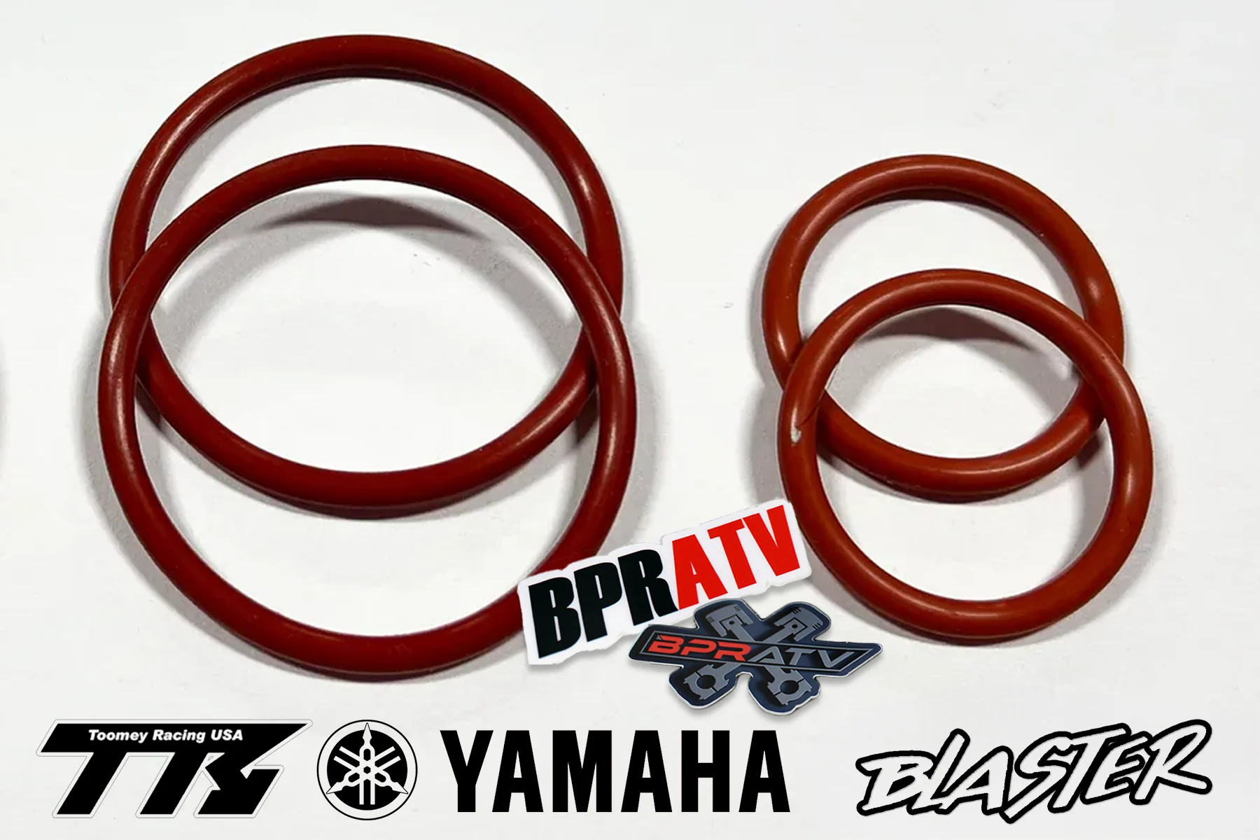 BPRATV Yamaha Blaster 200 Toomey B1 Exhaust Pipes O-Ring Set O Rings Repair Kit - Image 6
