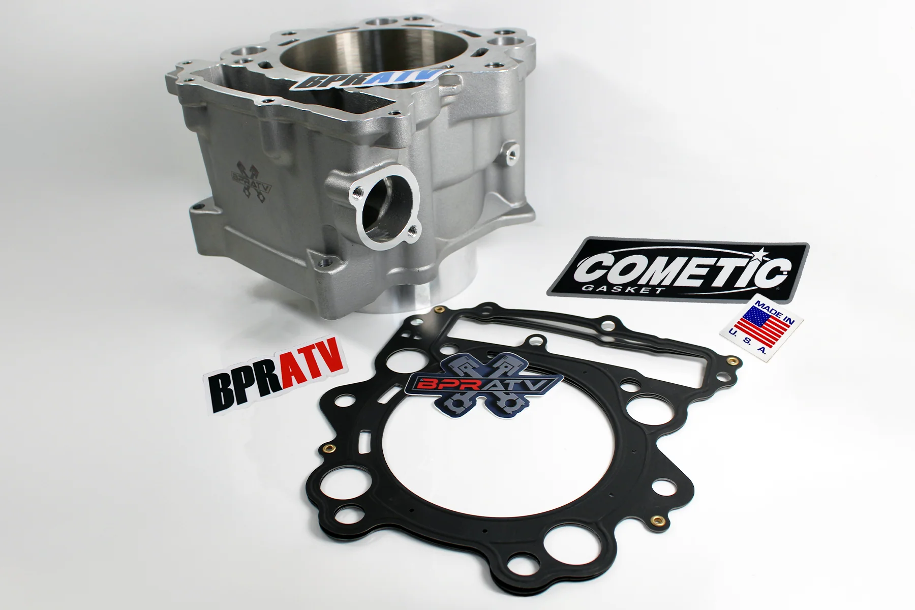 BPRATV Yamaha Grizzly 660 102mm Big Bore Nikasil Plated Cylinder Cometic Gaskets - Image 7