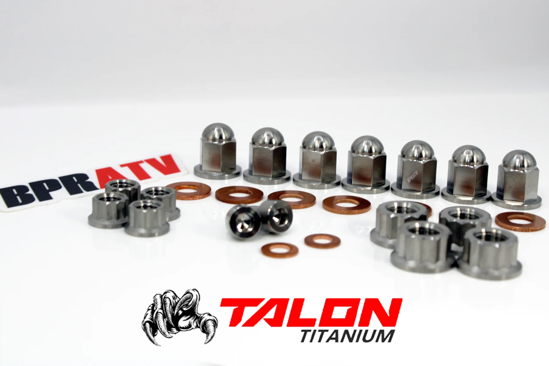 BPRATV Yamaha YZ125 YZ 125 2-Stroke Top End Engine Cylinder Head Ti Nuts Kit Set - Image 4