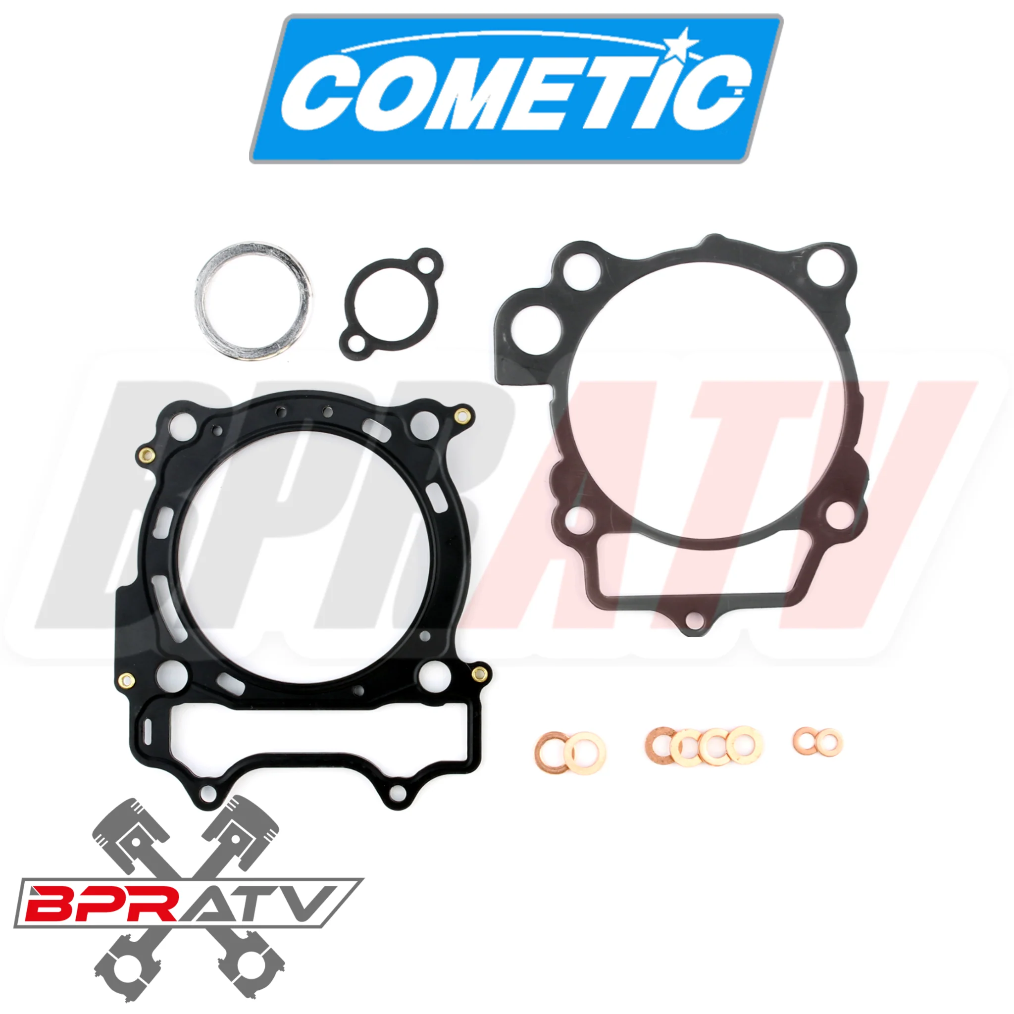 YFZ450R YFZ 450R Wiseco Pump Piston 98mm BIG BORE Cylinder Top End Rebuild Kit - Image 11