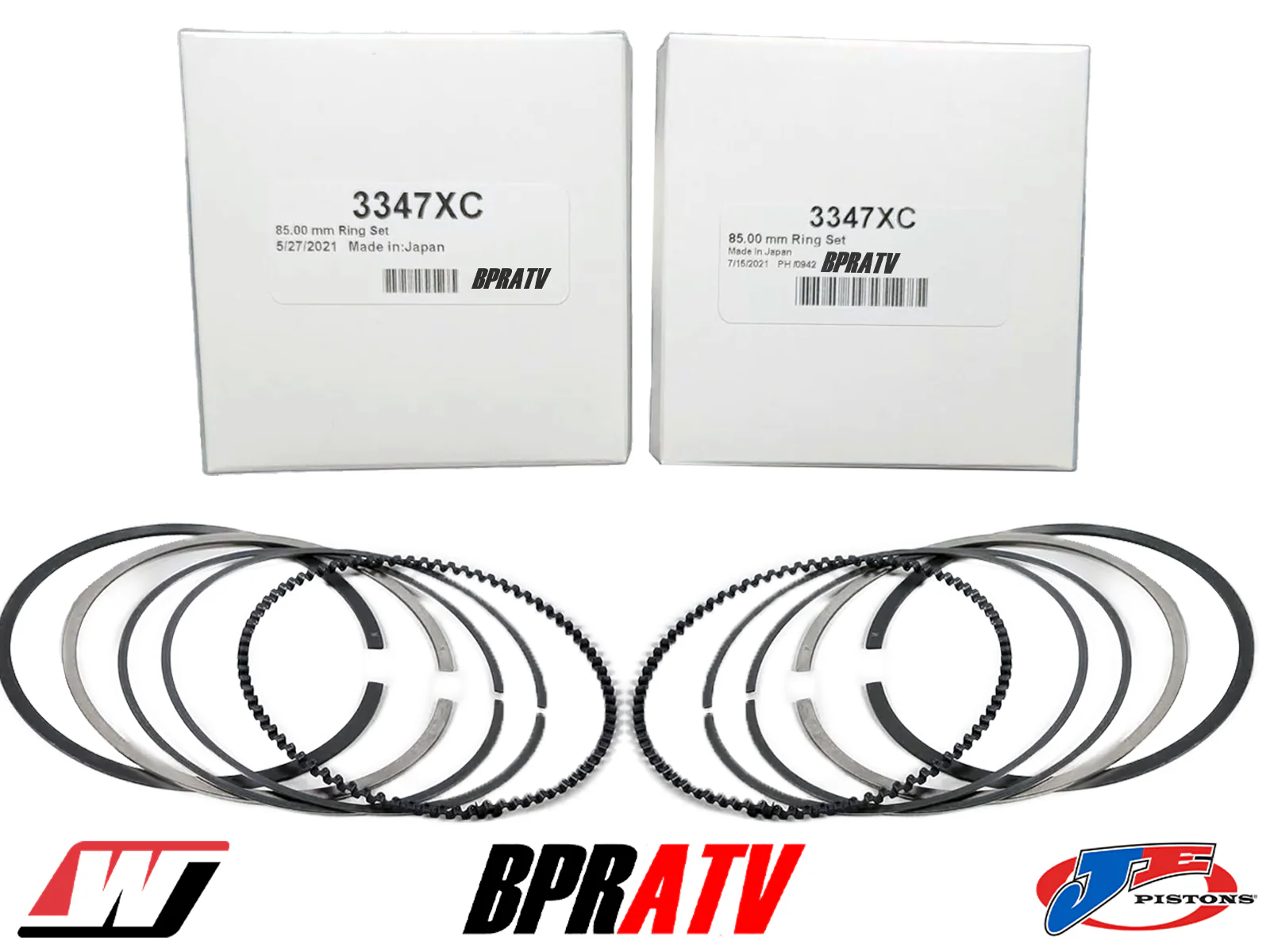 Brute Force 750 KVF750 Teryx 85mm Stock OEM Bore Wiseco Pistons Set Head Gaskets - Image 13