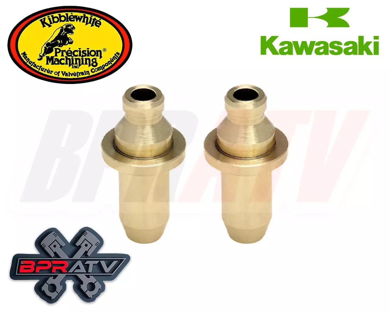 Brute Force Teryx 650 750 Kibblewhite Head Intake Exhaust Valve Guides Set of 2 - Image 8