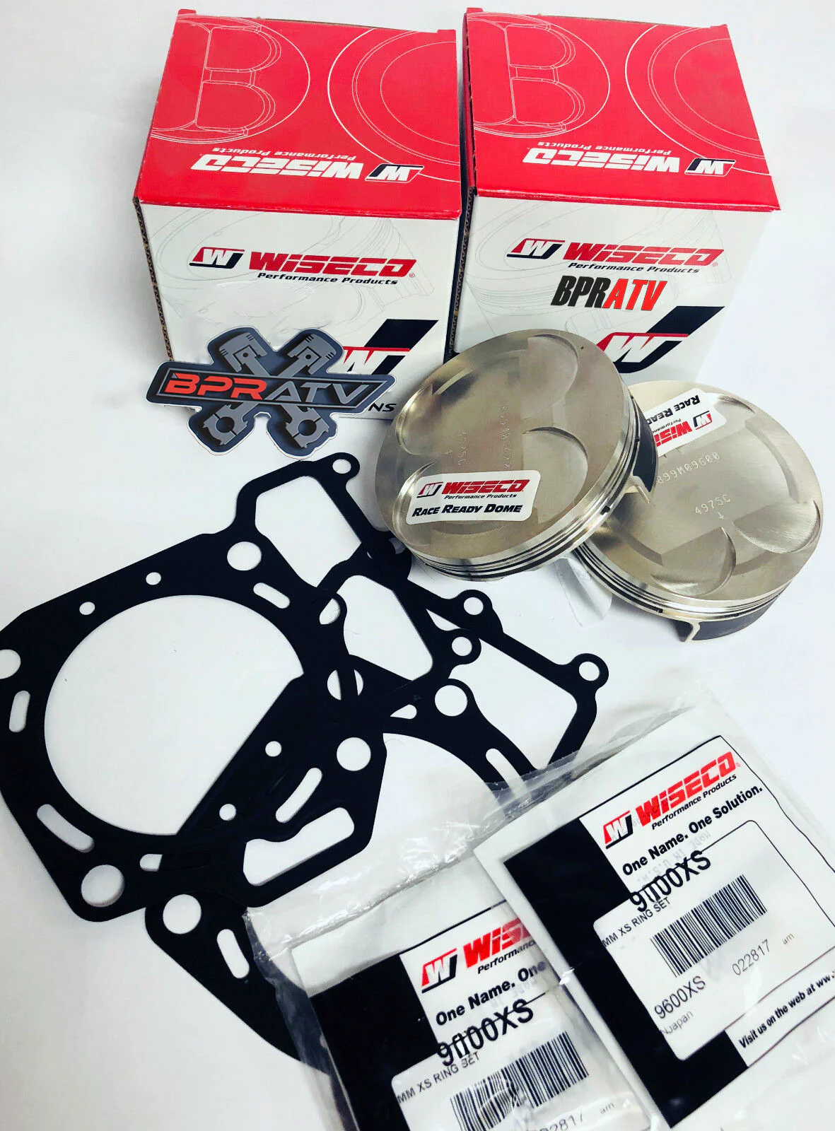Brute Force Teryx 750 85mm Cylinders & Wiseco Pistons Engine Top End Rebuild Kit - Image 5