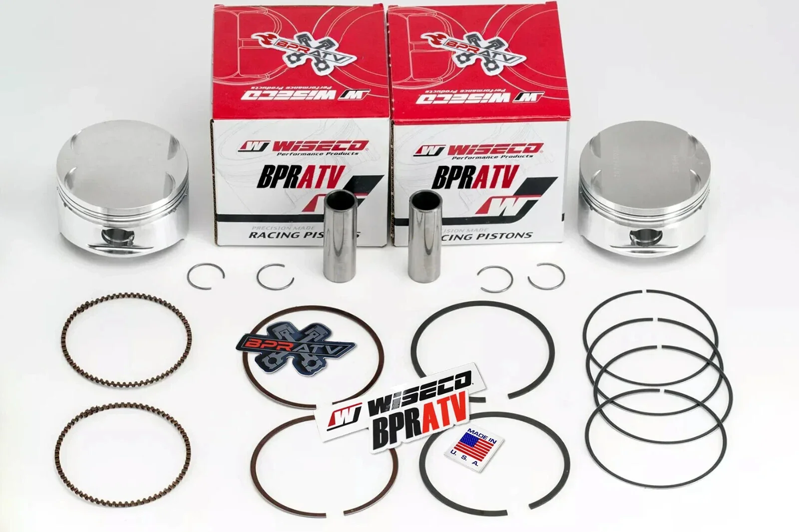 Can-Am 1000 Rebuild Kit Wiseco Pistons Crank Cylinders Gasket Commander Maverick - Image 3