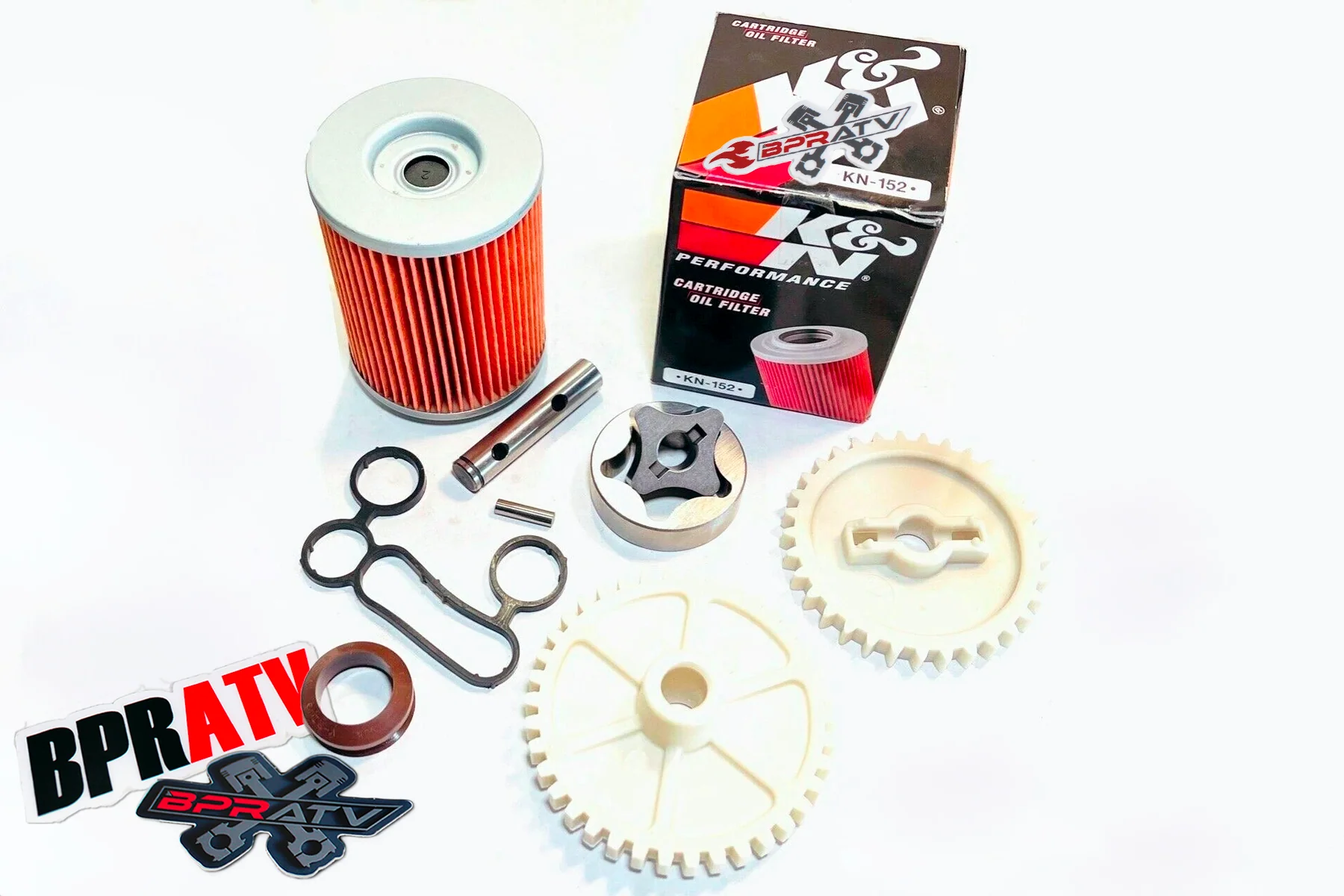 Can-Am 800 Oil Pump Shaft Rotor Gear Kit KN-152 Commander Maverick Rebuild K&N - Image 20