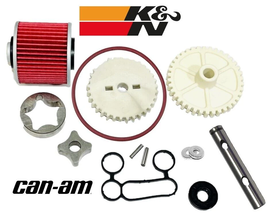 Can-Am 800 Oil Pump Shaft Rotor Gear Kit KN-152 Commander Maverick Rebuild K&N - Image 3