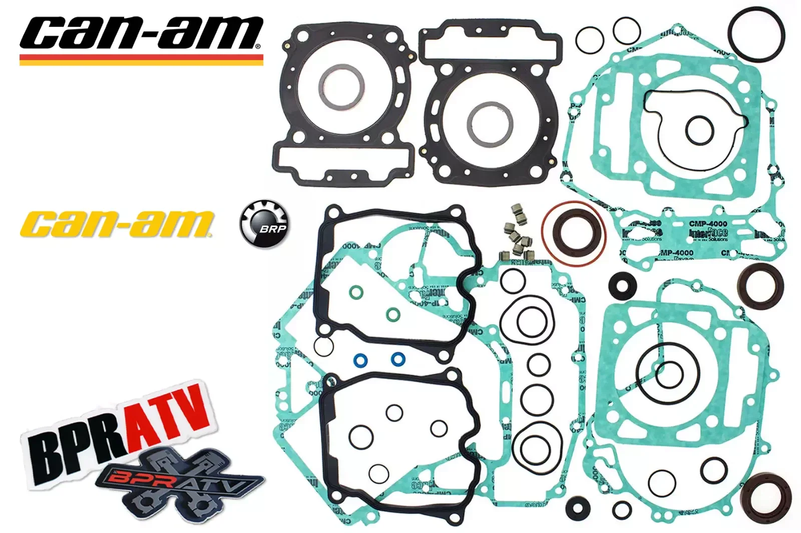 Can-Am Commander 1000 Defender Maverick Stock Wiseco Complete Engine Rebuild Kit - Image 20