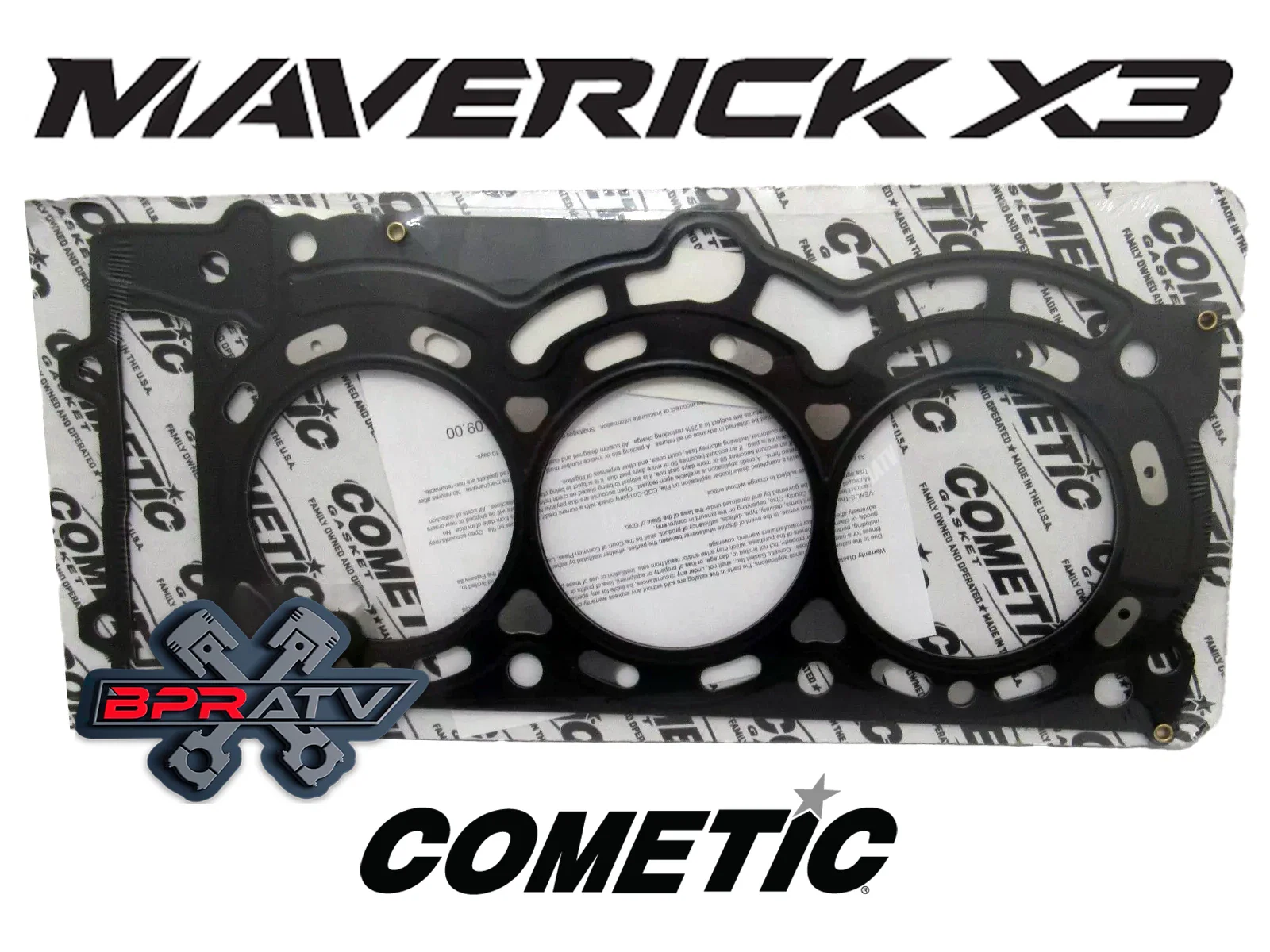Can-Am Maverick X3 Turbo 17-25 JE Piston Kit 74mm 9.5:1 + Cometic Gasket + Studs - Image 16