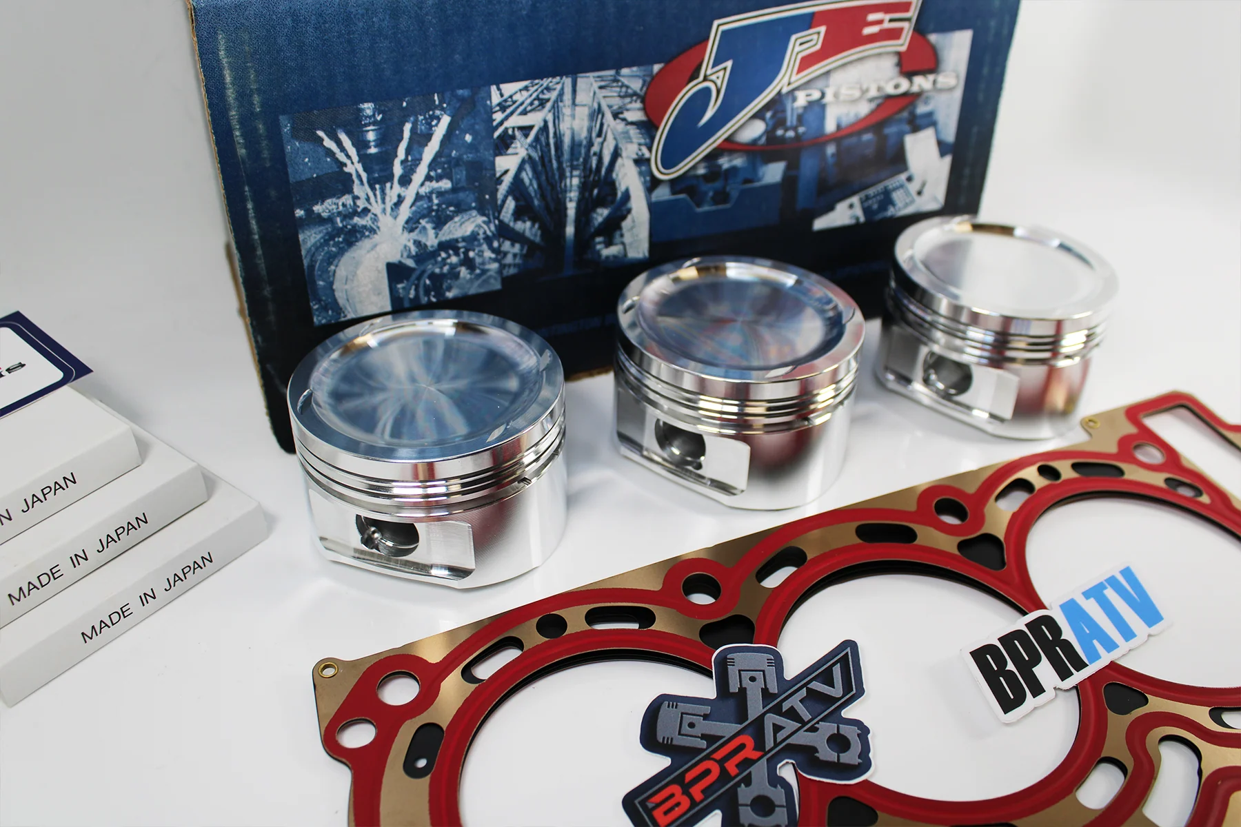 Can-Am Maverick X3 Turbo 17-25 JE Piston Set 9.5:1 MLS Head Gasket Forged In USA - Image 13