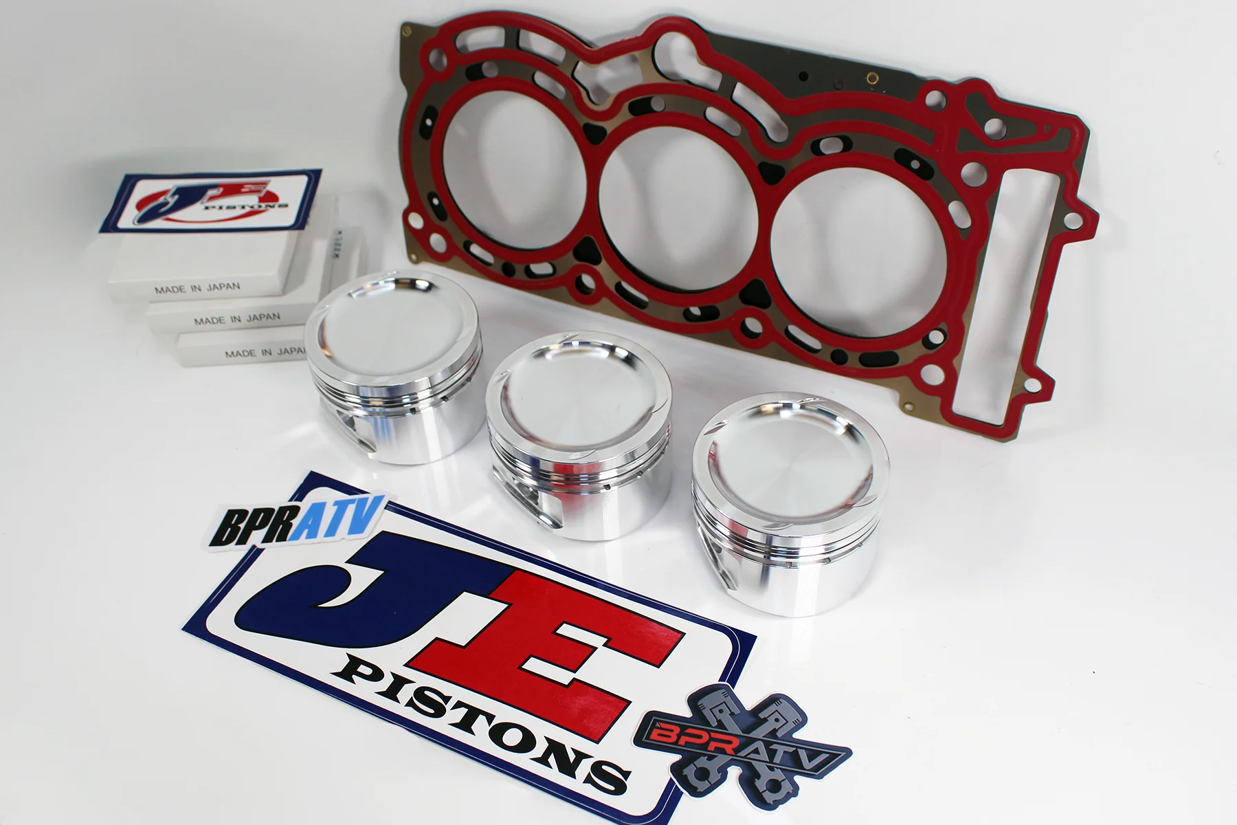 Can-Am Maverick X3 Turbo 17-25 JE Piston Set 9.5:1 MLS Head Gasket Forged In USA - Image 15