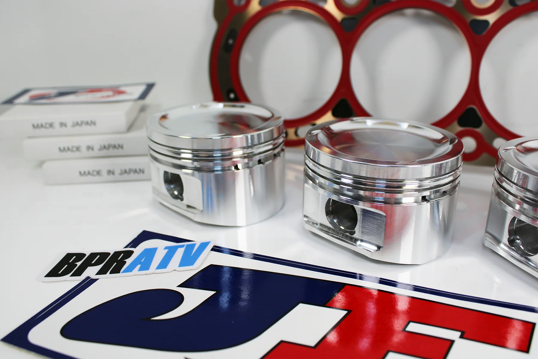 Can-Am Maverick X3 Turbo 17-25 JE Piston Set 9.5:1 MLS Head Gasket Forged In USA - Image 7