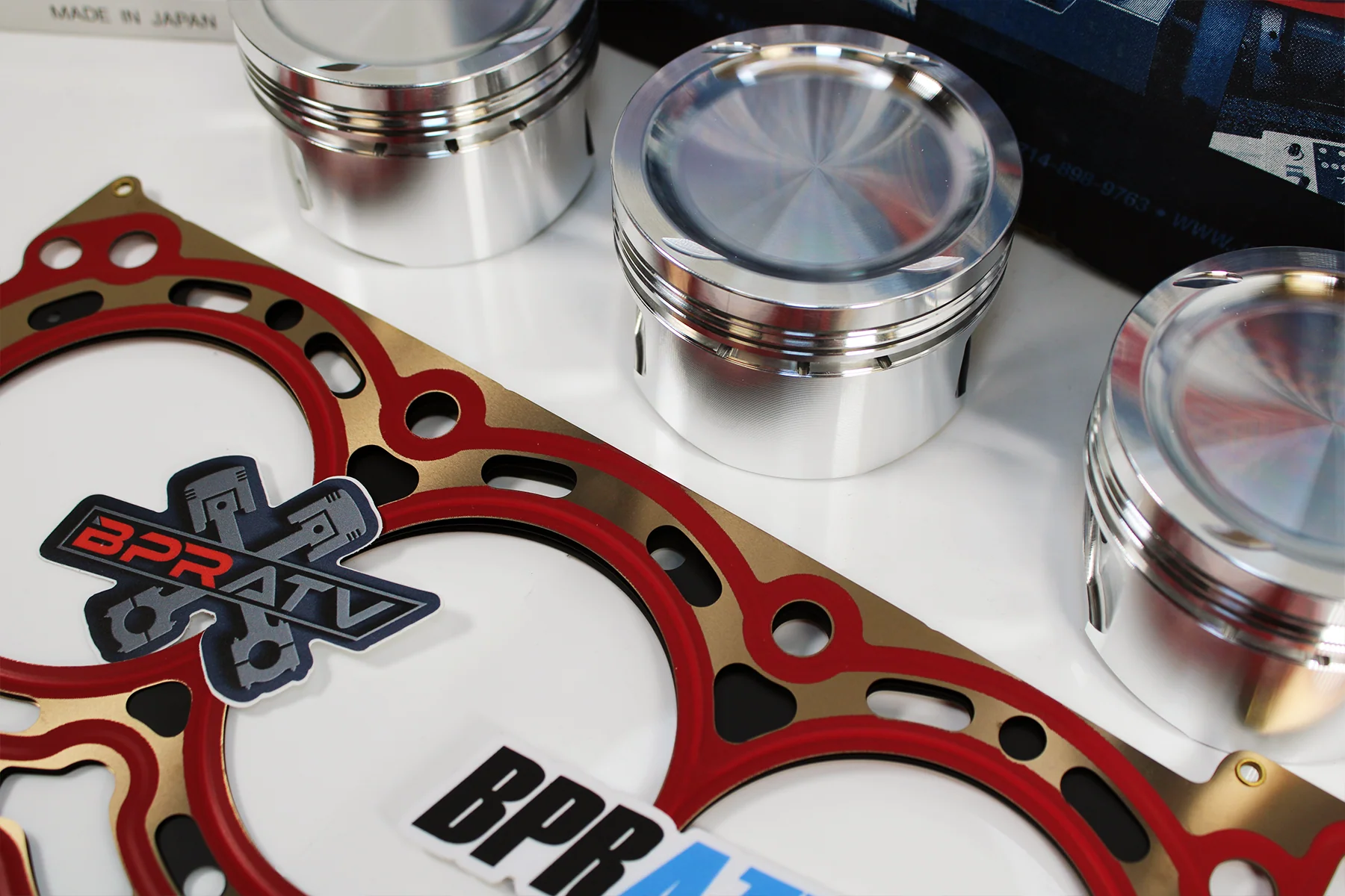 Can-Am Maverick X3 X-3 Turbo 2017-2025 JE Piston Set 9.5:1 MLS Gasket Forged USA - Image 10