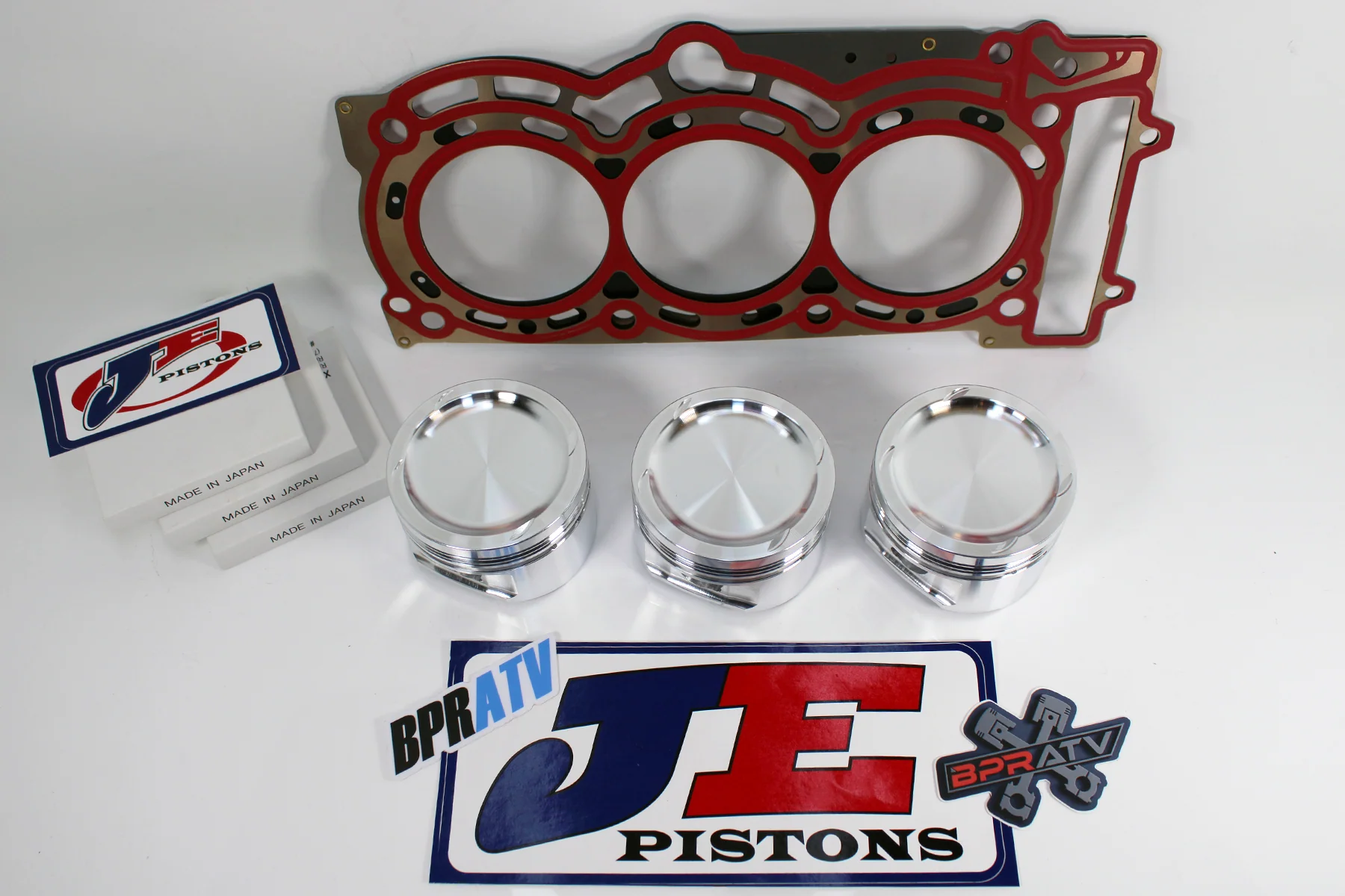 Can-Am Maverick X3 X-3 Turbo 2017-2025 JE Piston Set 9.5:1 MLS Gasket Forged USA - Image 16